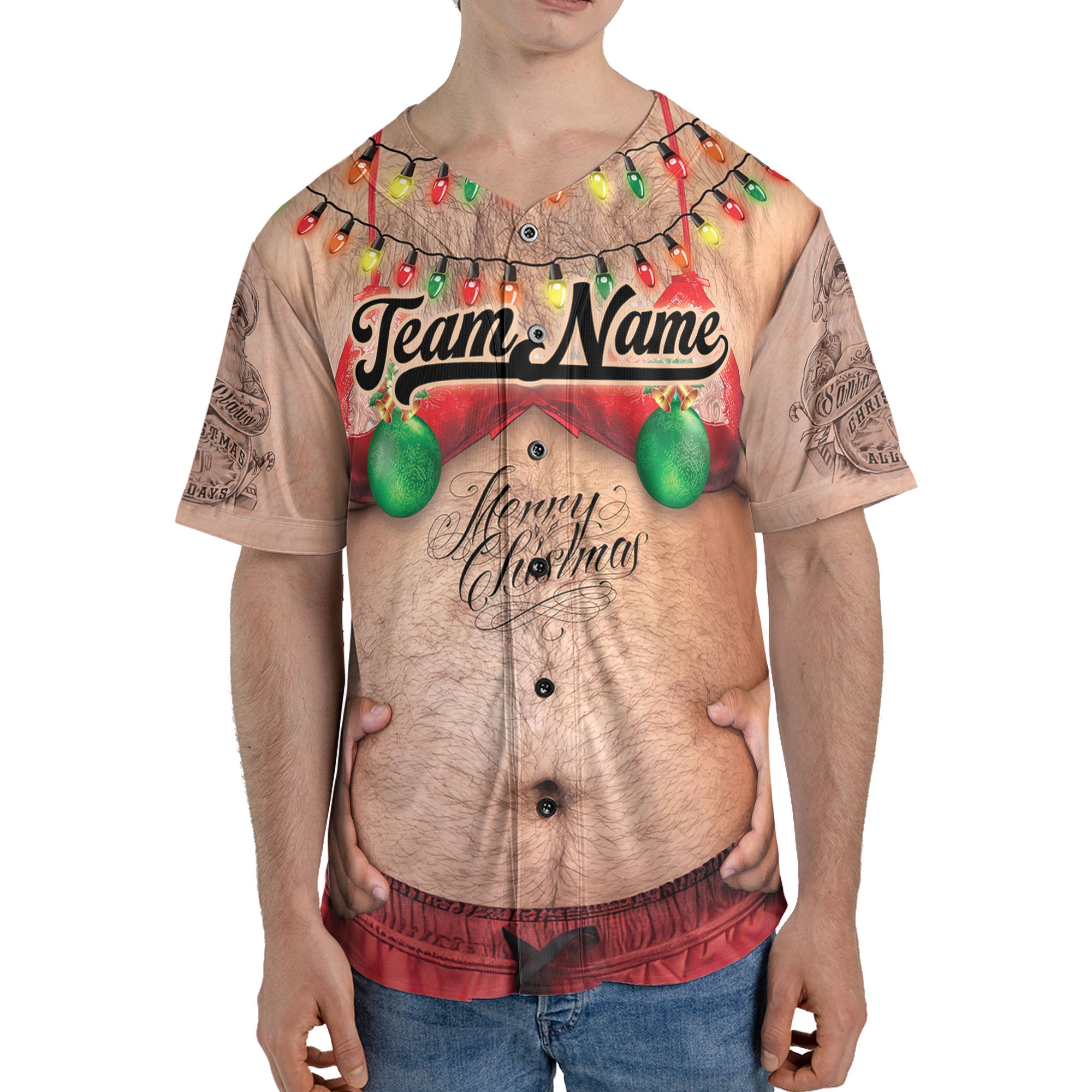custom-funny-holiday-big-fat-hairy-red-bikini-guy-baseball-jersey-tka61-3686