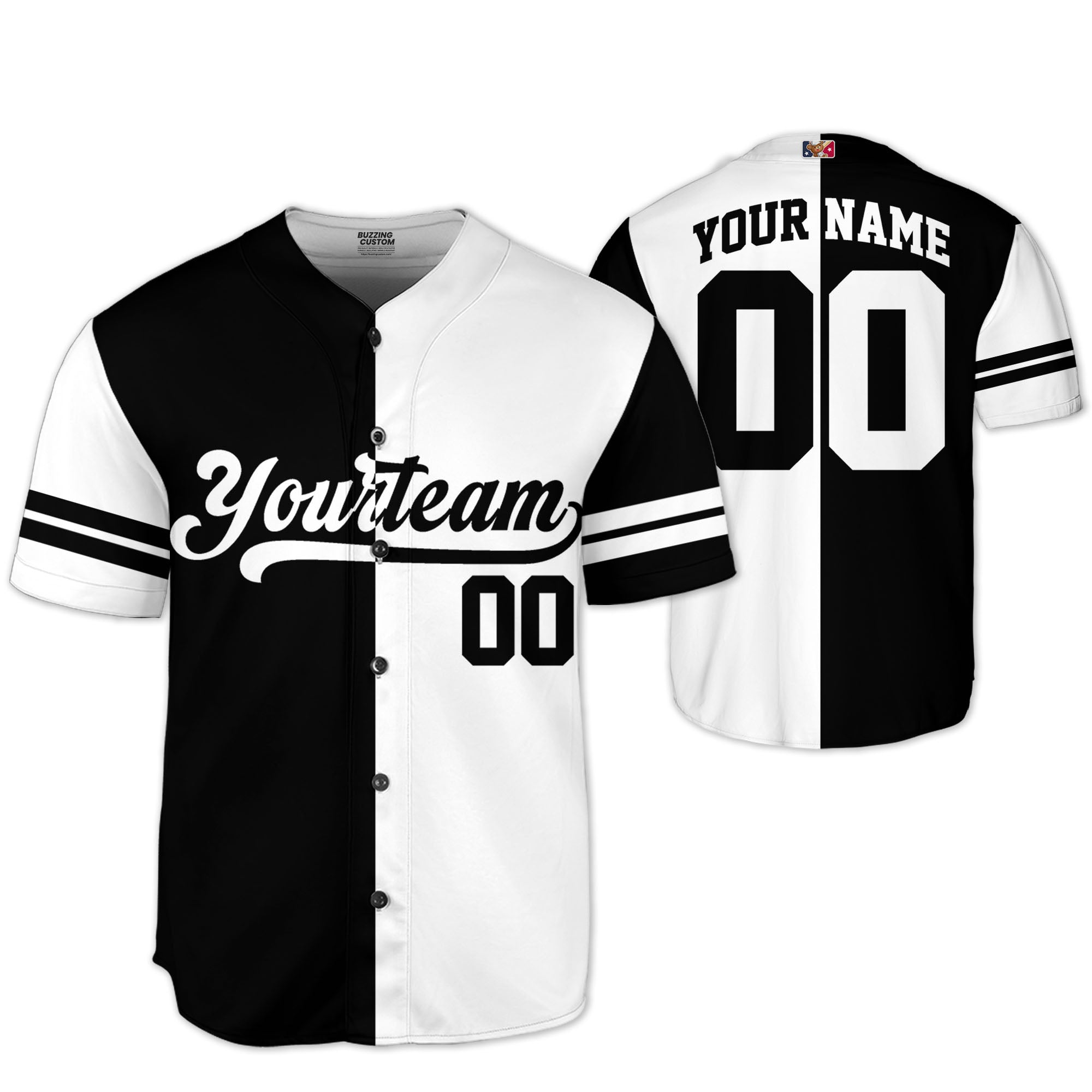 custom-half-and-half-colorful-team-black-kid-baseball-jersey-pa17-2984