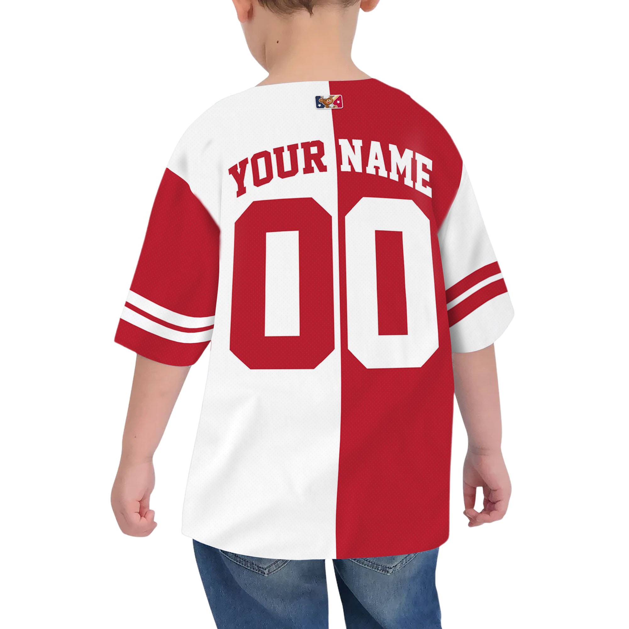 custom-half-and-half-colorful-team-red-kid-baseball-jersey-pa17-9869