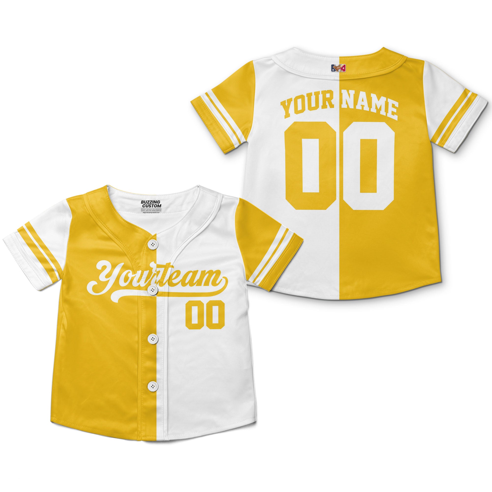 custom-half-and-half-colorful-team-yellow-kid-baseball-jersey-pa17-3212