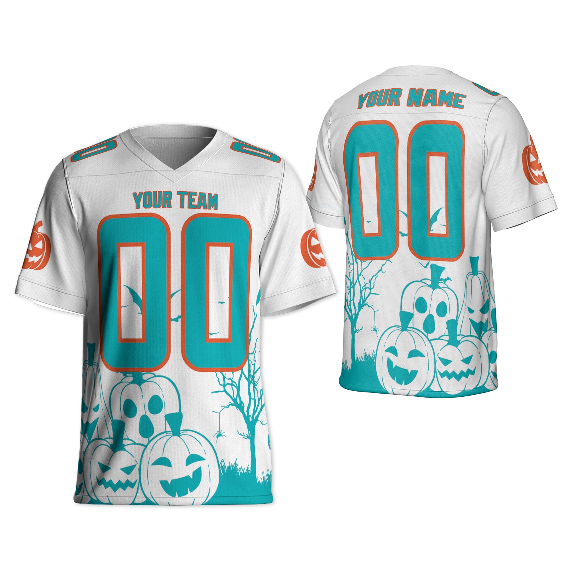 custom-halloween-famous-team-amazing-dolphin-sport-white-football-tka09-4839