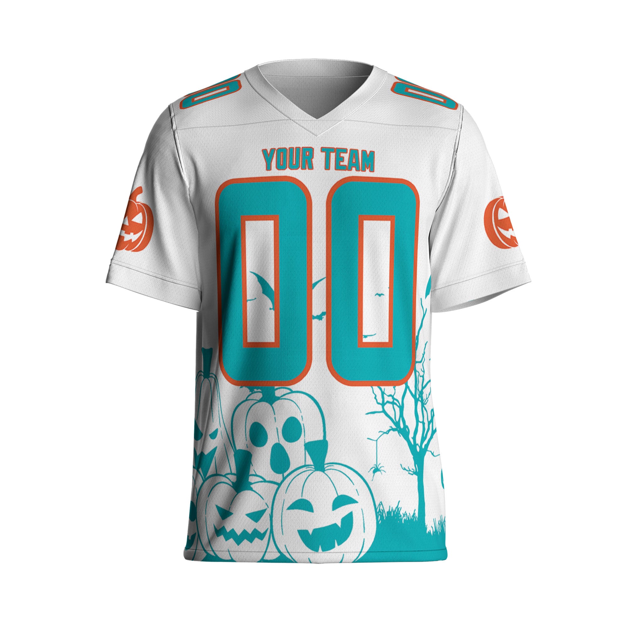 custom-halloween-famous-team-amazing-dolphin-sport-white-football-tka09-4839