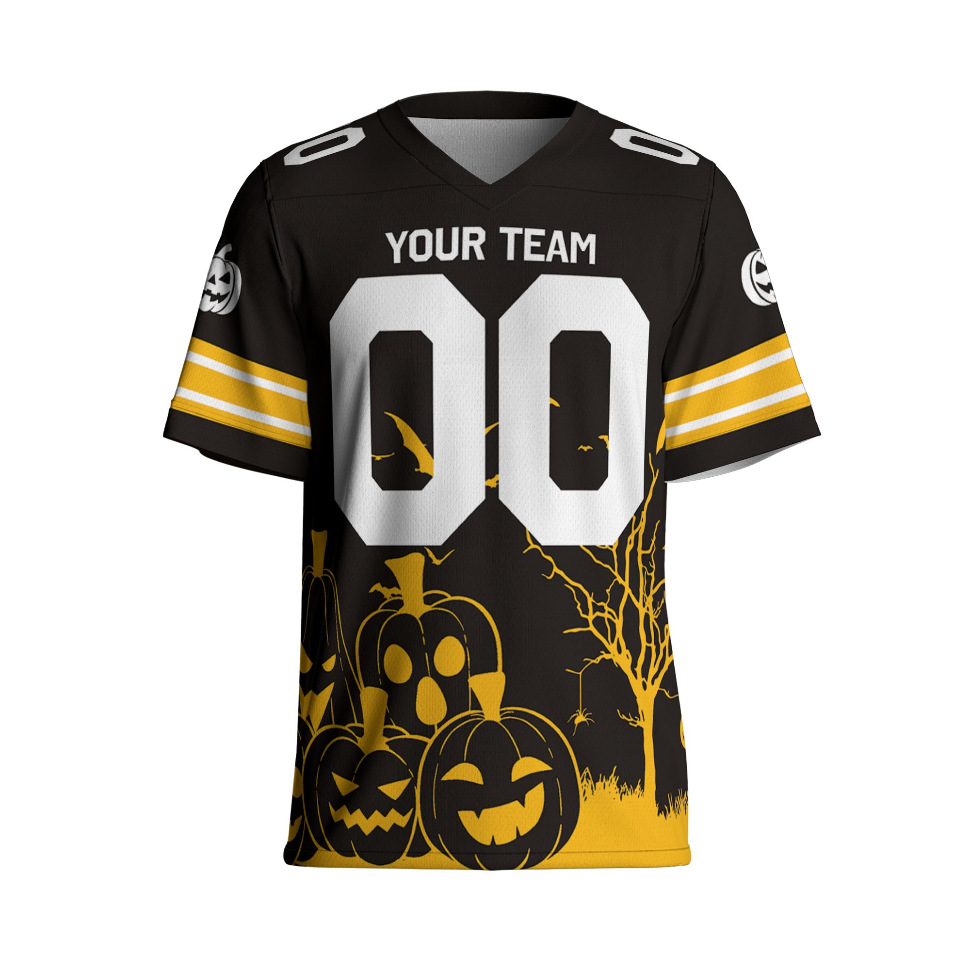 custom-halloween-famous-team-super-star-black-steel-football-tka08-3821