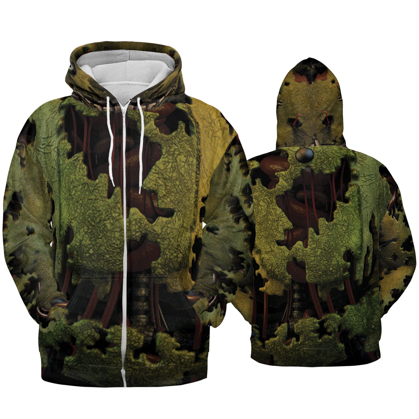 Custom Halloween Horror Animatronics Spring Bunny Cosplay Shirt I3