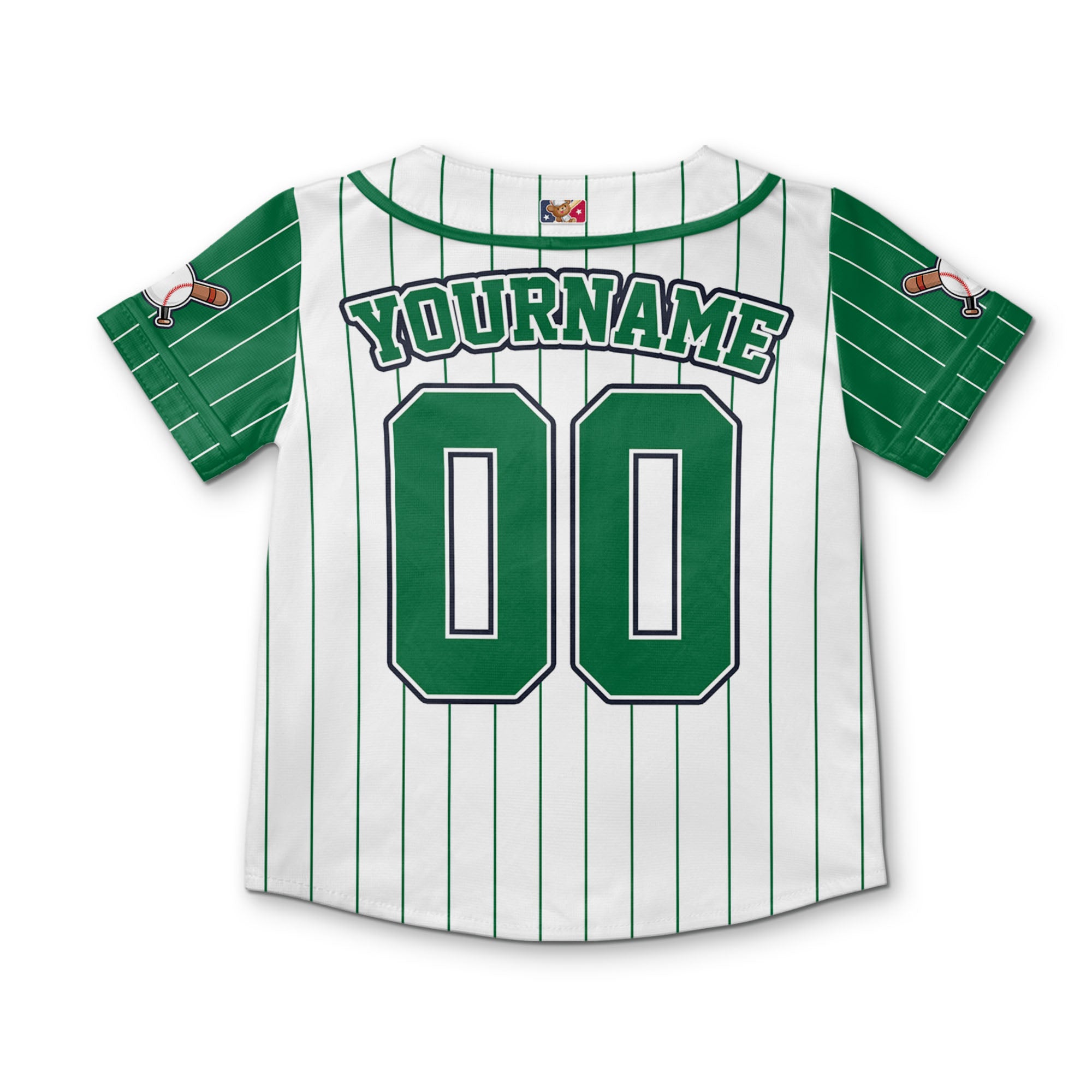 custom-rookie-of-the-year-awesome-pinstripe-simple-green-baseball-jersey-3173