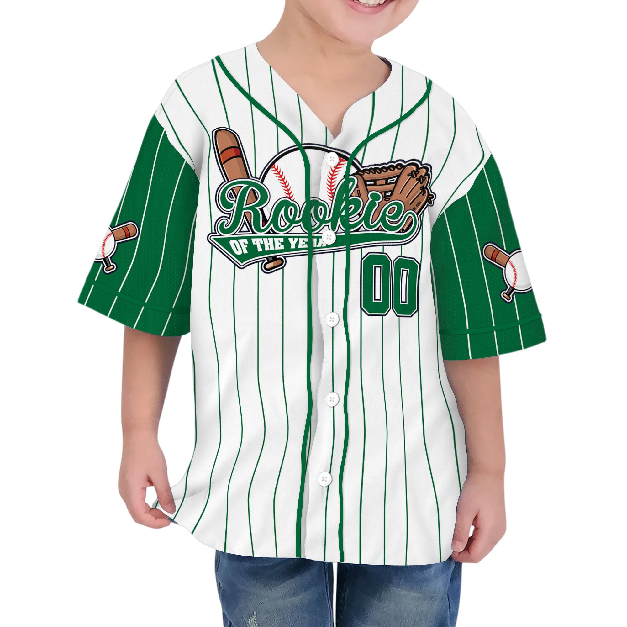 custom-rookie-of-the-year-awesome-pinstripe-simple-green-baseball-jersey-3173