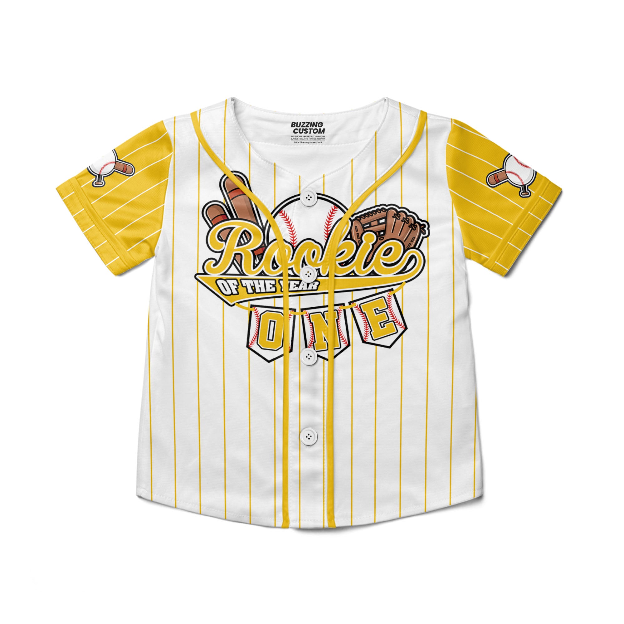 custom-rookie-of-the-year-birthday-pinstripe-simple-yellow-baseball-jersey-6081