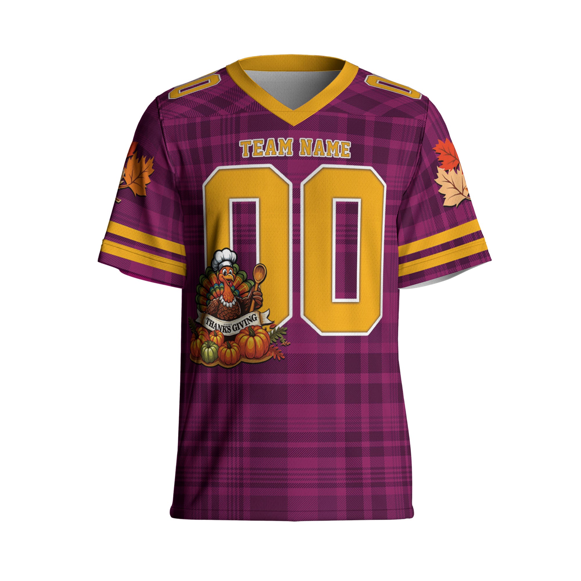 custom-thanksgiving-turkey-football-jersey-purple-tka88-3108