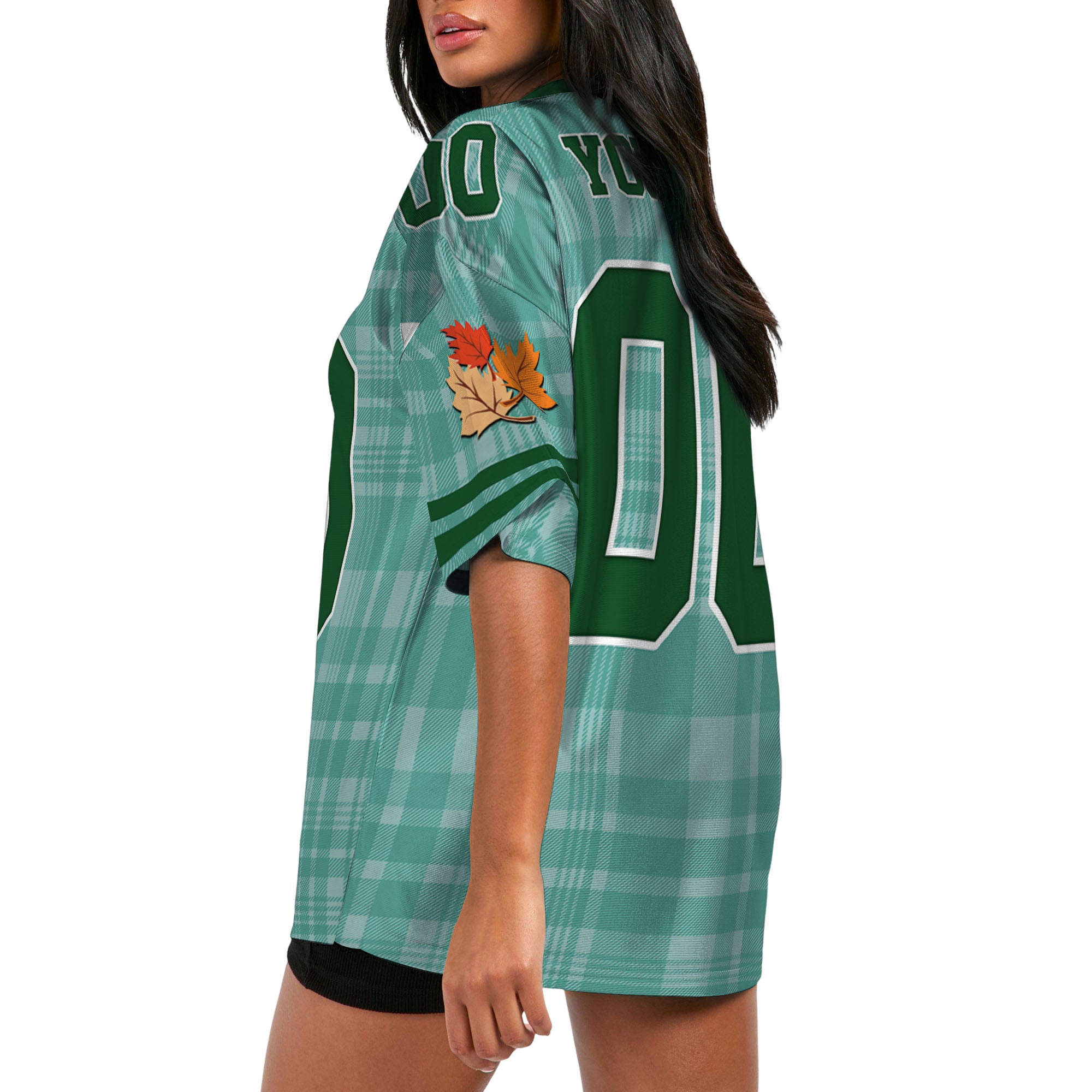 custom-thanksgiving-turkey-football-jersey-turquoise-tka88-6493