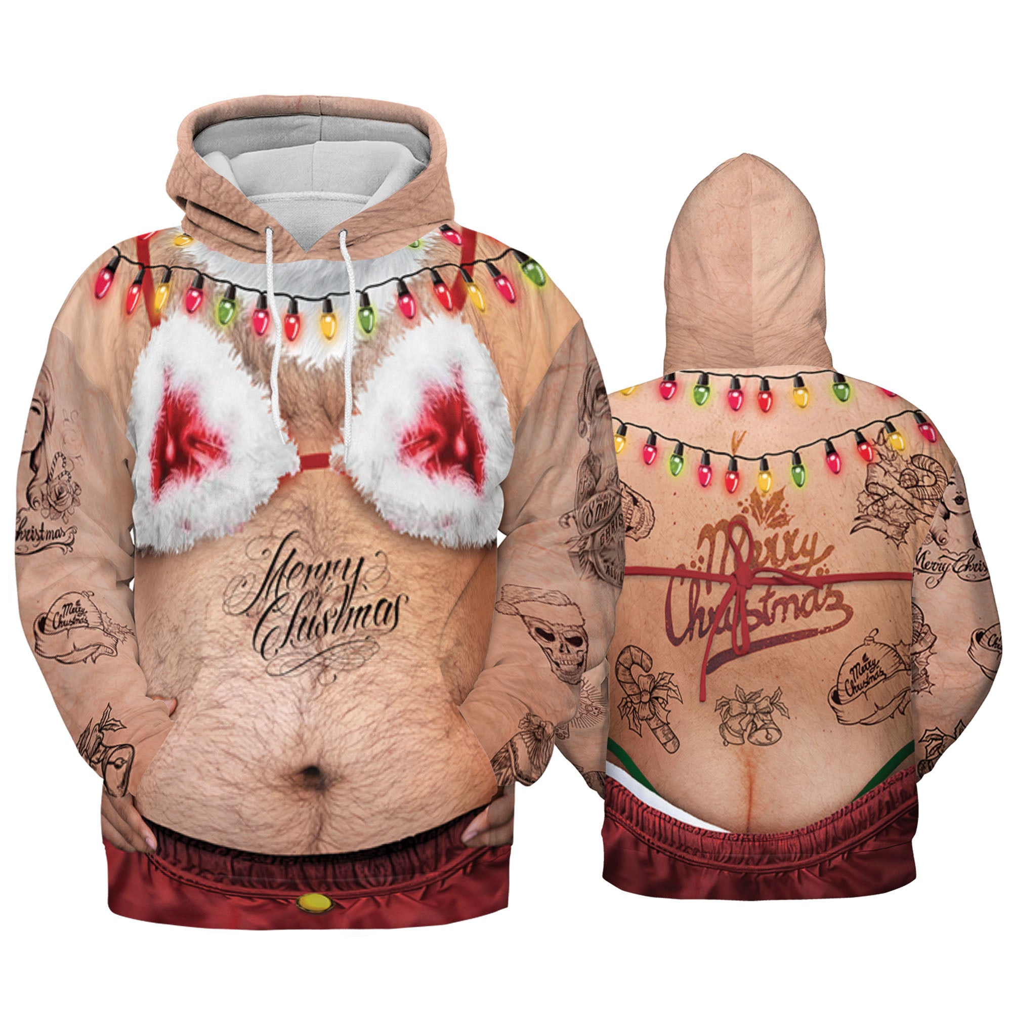 Custom Ugly Hairy Fat Beard Funny Shirt Cosplay TKA34