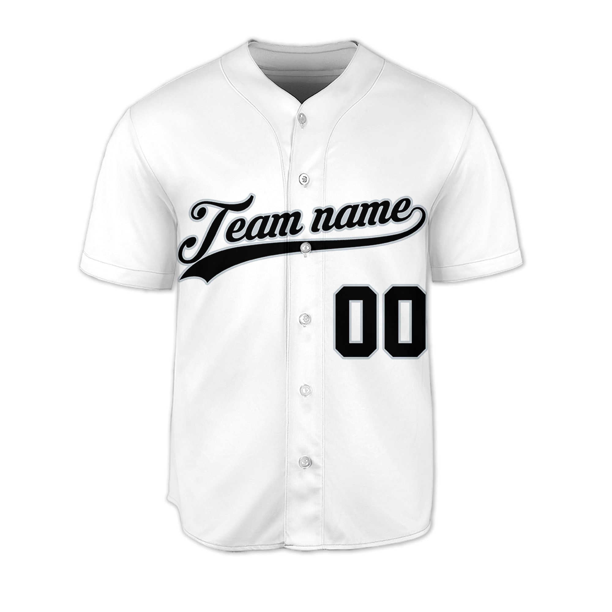 Custom-White-Black-Baseball-Jersey