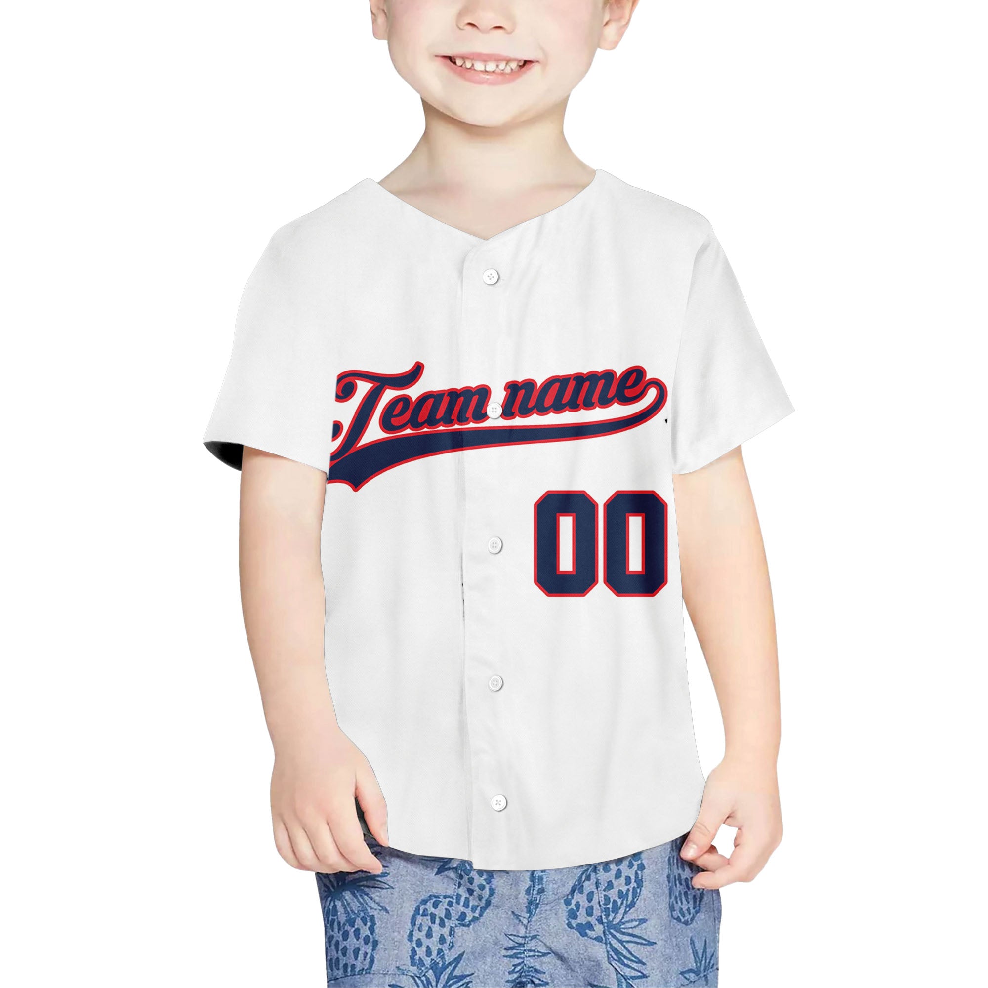 Custom-White-Blue-Baseball-Jersey