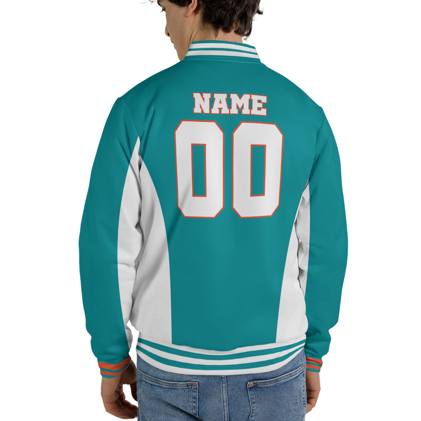 customized-america-football-varsity-jacket-team-dolphin-aqua-blue-and-white-vdd28-2226