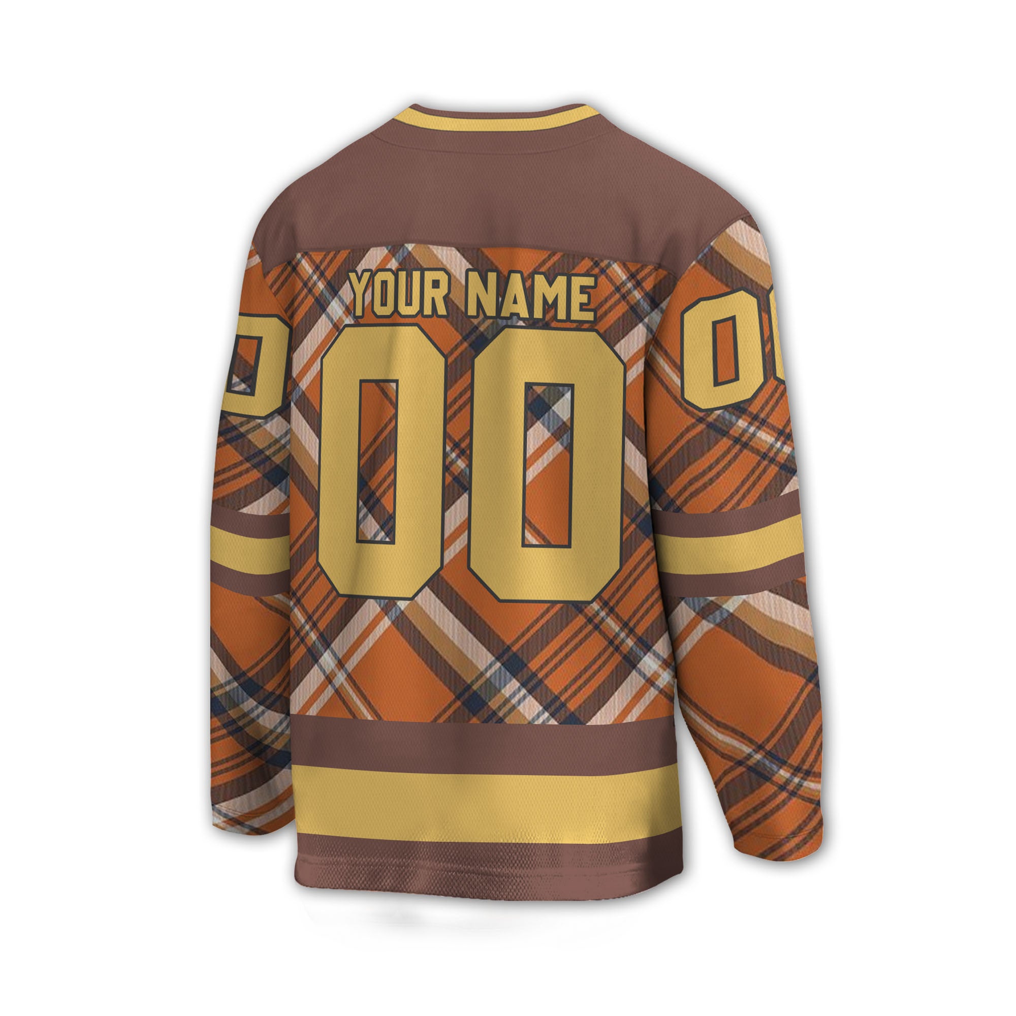 customized-funny-chichken-hockey-jersey-thanksgiving-pattern-orange-vdd36-9228