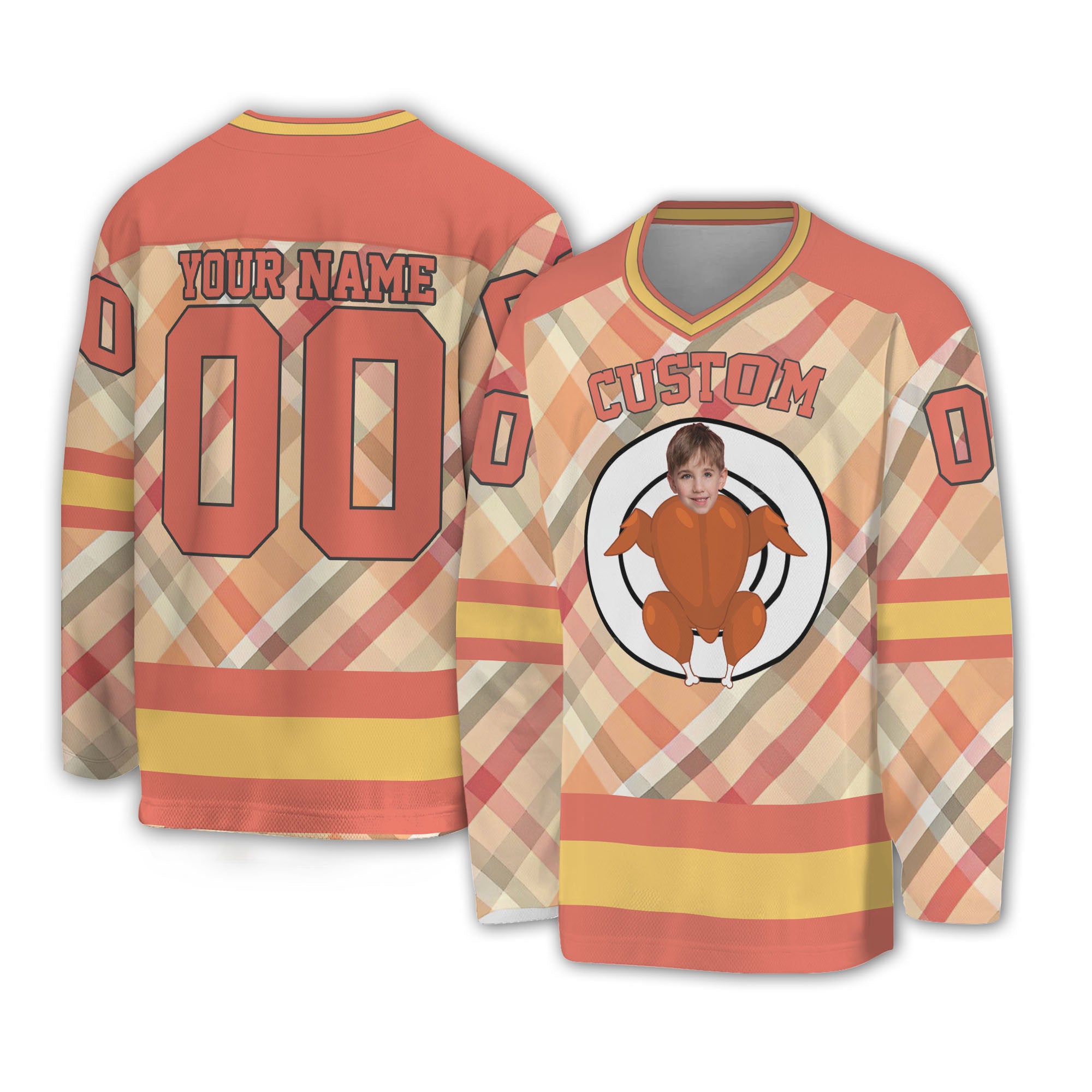 customized-funny-chichken-hockey-jersey-thanksgiving-pattern-pink-vdd36-5617
