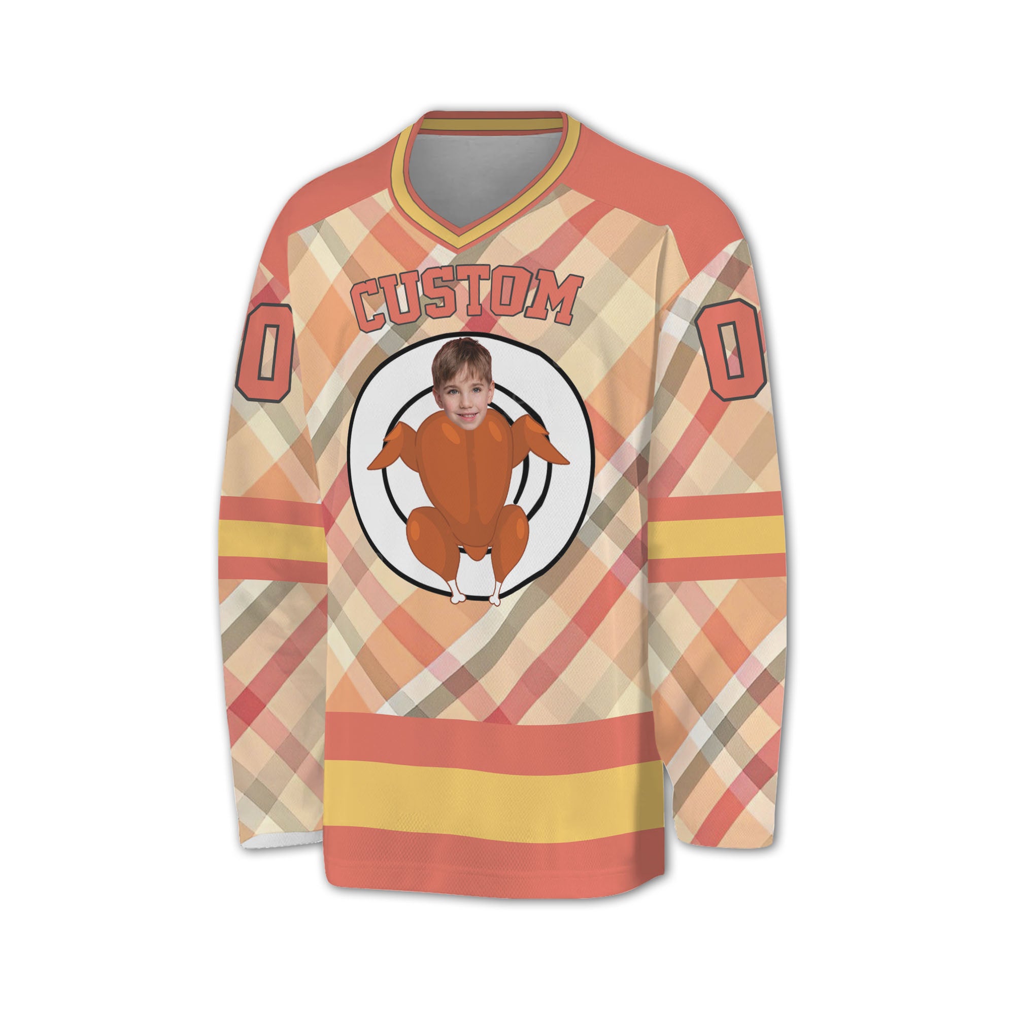 customized-funny-chichken-hockey-jersey-thanksgiving-pattern-pink-vdd36-5617