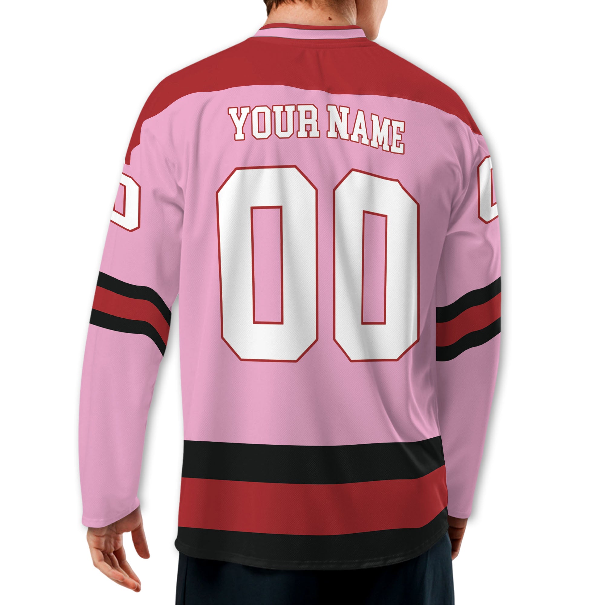 customized-hockey-jersey-thanksgiving-chicken-logo-pink-basic-vdd35-9755