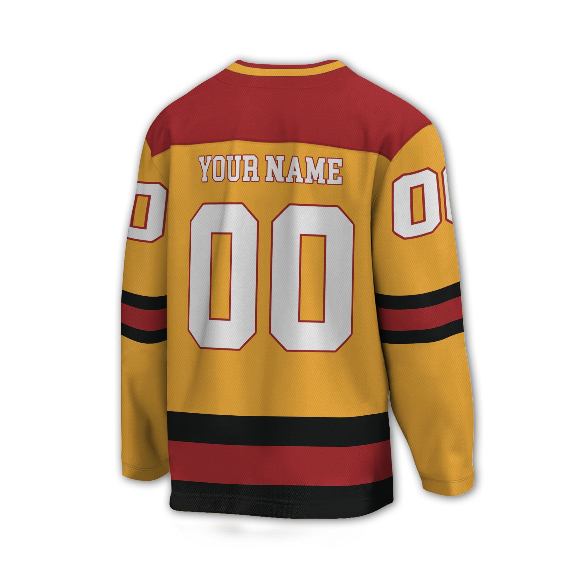 customized-hockey-jersey-thanksgiving-chicken-logo-yellow-basic-vdd35-6088
