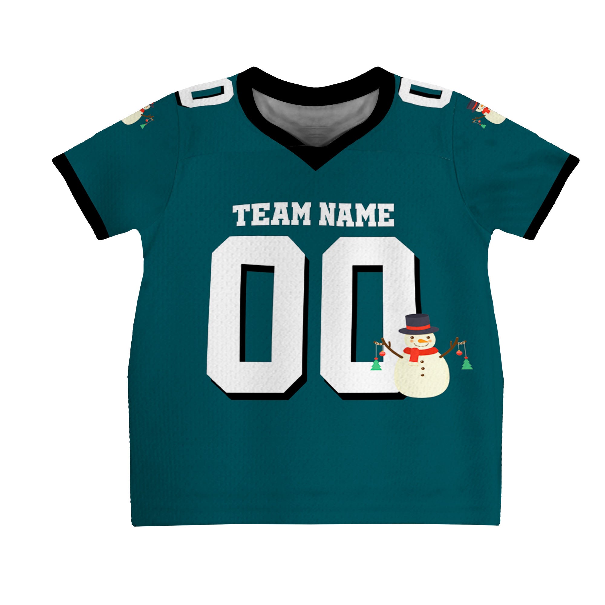 customized-snowman-football-jersey-green-and-black-american-football-vdd21-5384