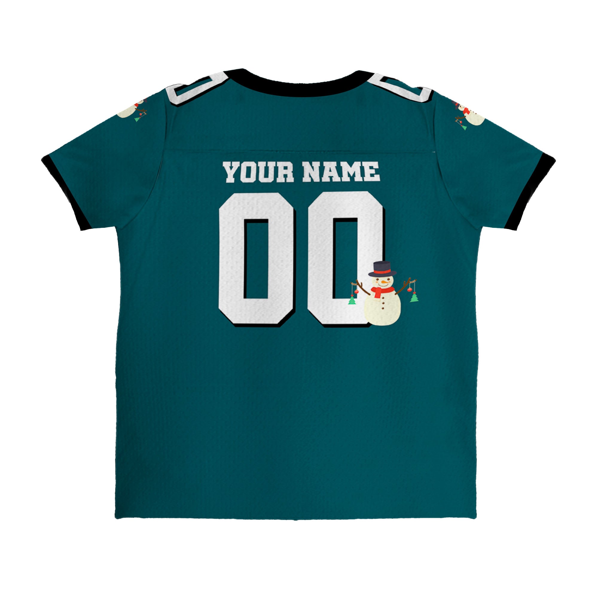 customized-snowman-football-jersey-green-and-black-american-football-vdd21-5384