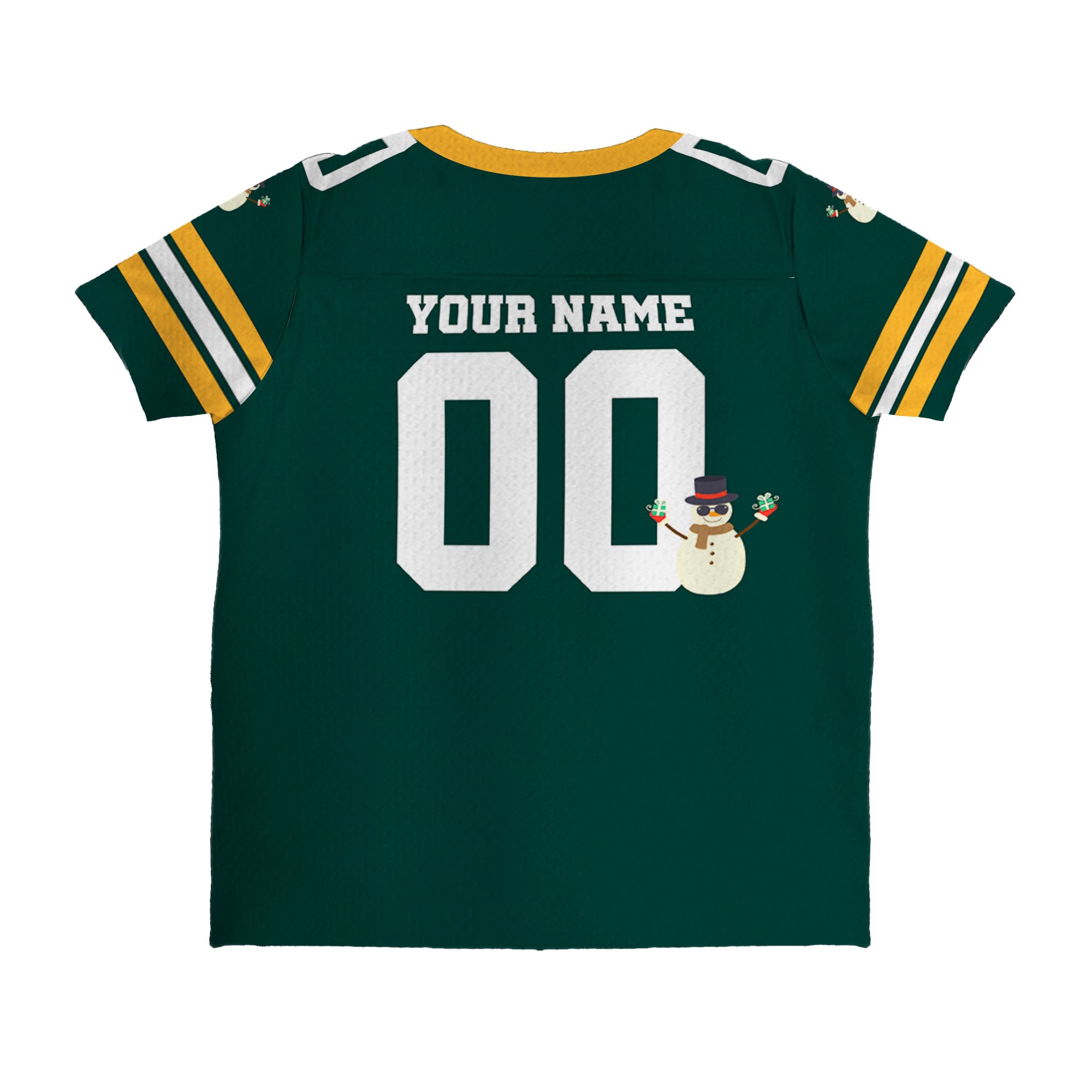 customized-snowman-football-jersey-green-and-yellow-american-football-vdd21-2693