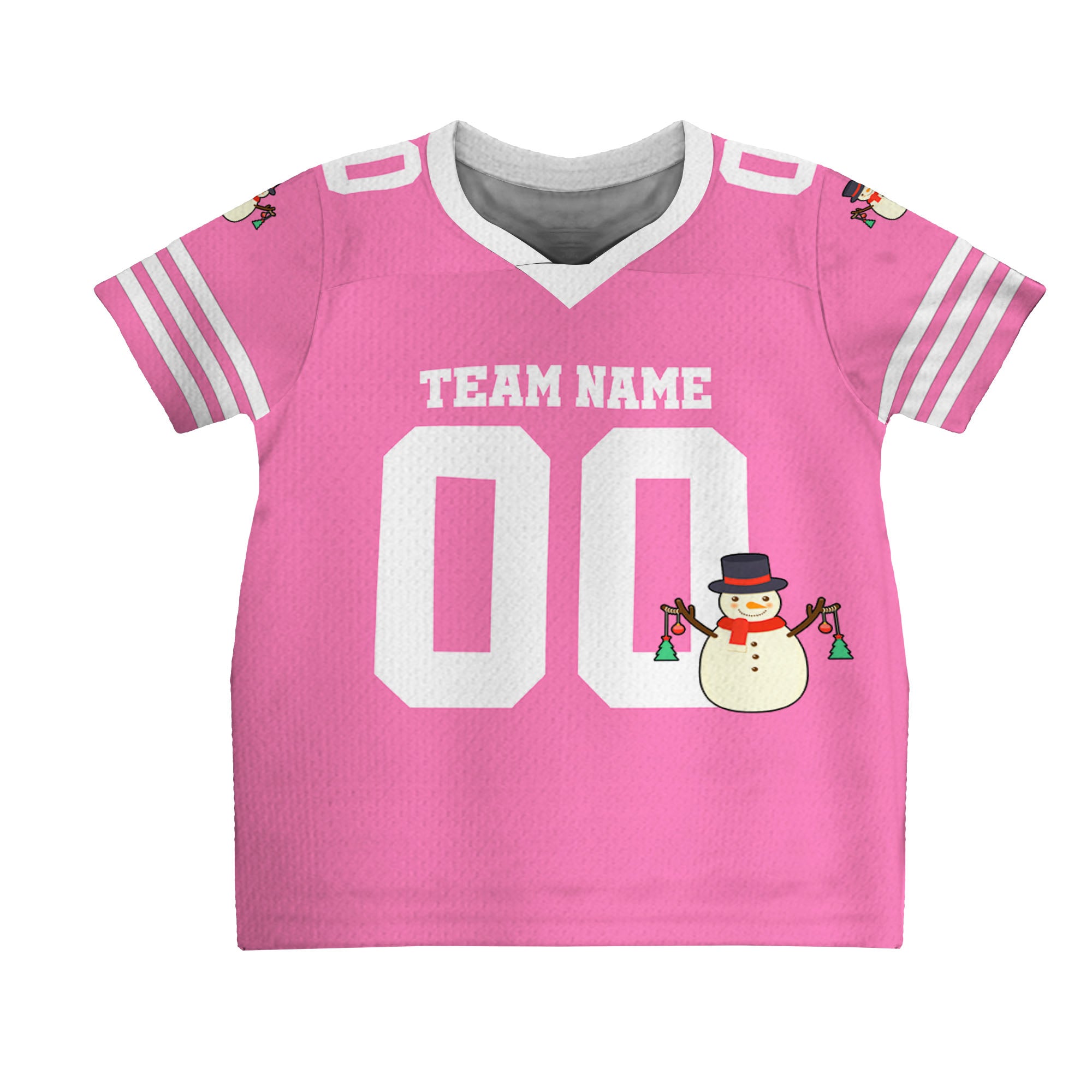 customized-snowman-football-jersey-pink-and-white-american-football-vdd21-9882