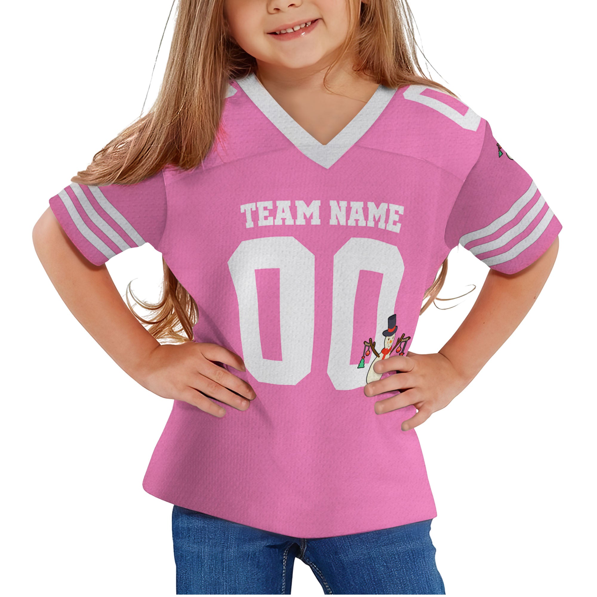 customized-snowman-football-jersey-pink-and-white-american-football-vdd21-9882