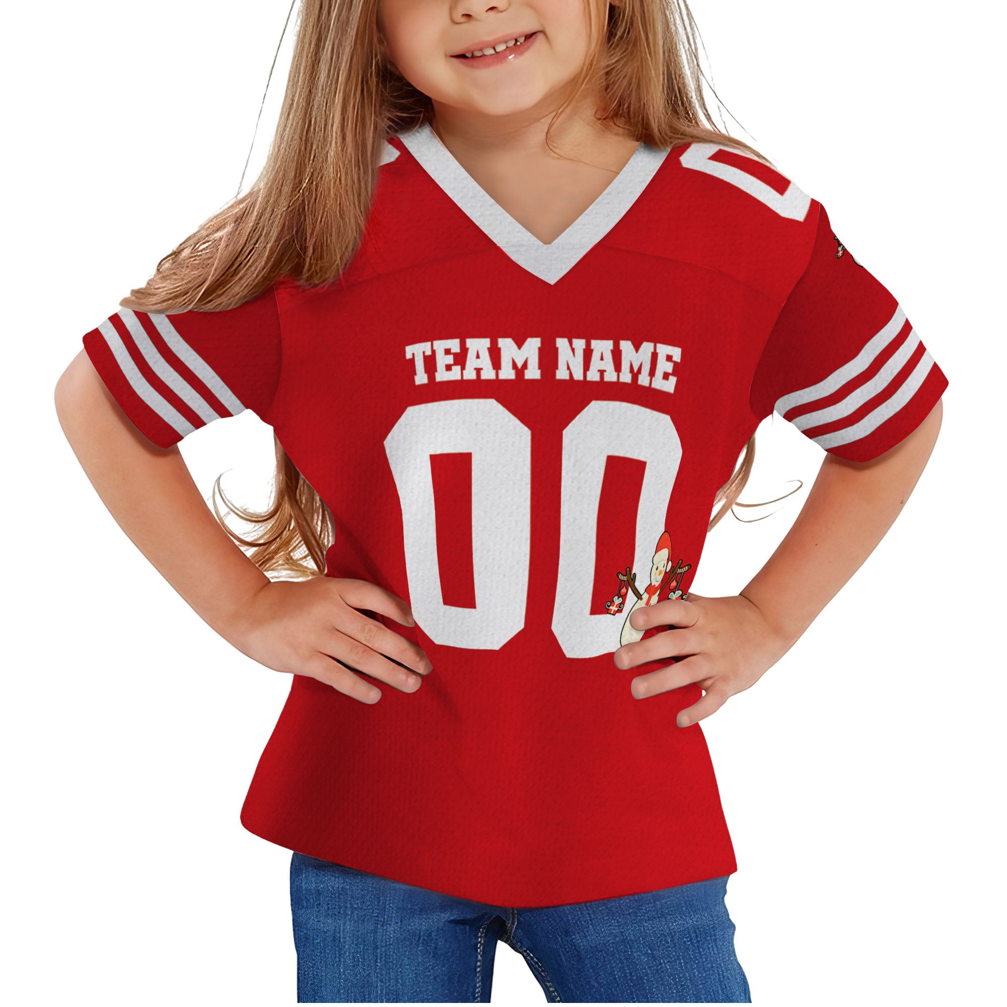 customized-snowman-football-jersey-red-and-white-american-football-vdd21-4152