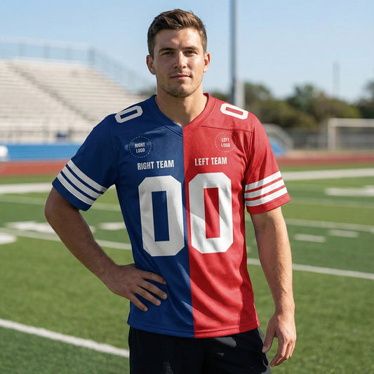 Personalized Any Two Team American Football Jersey