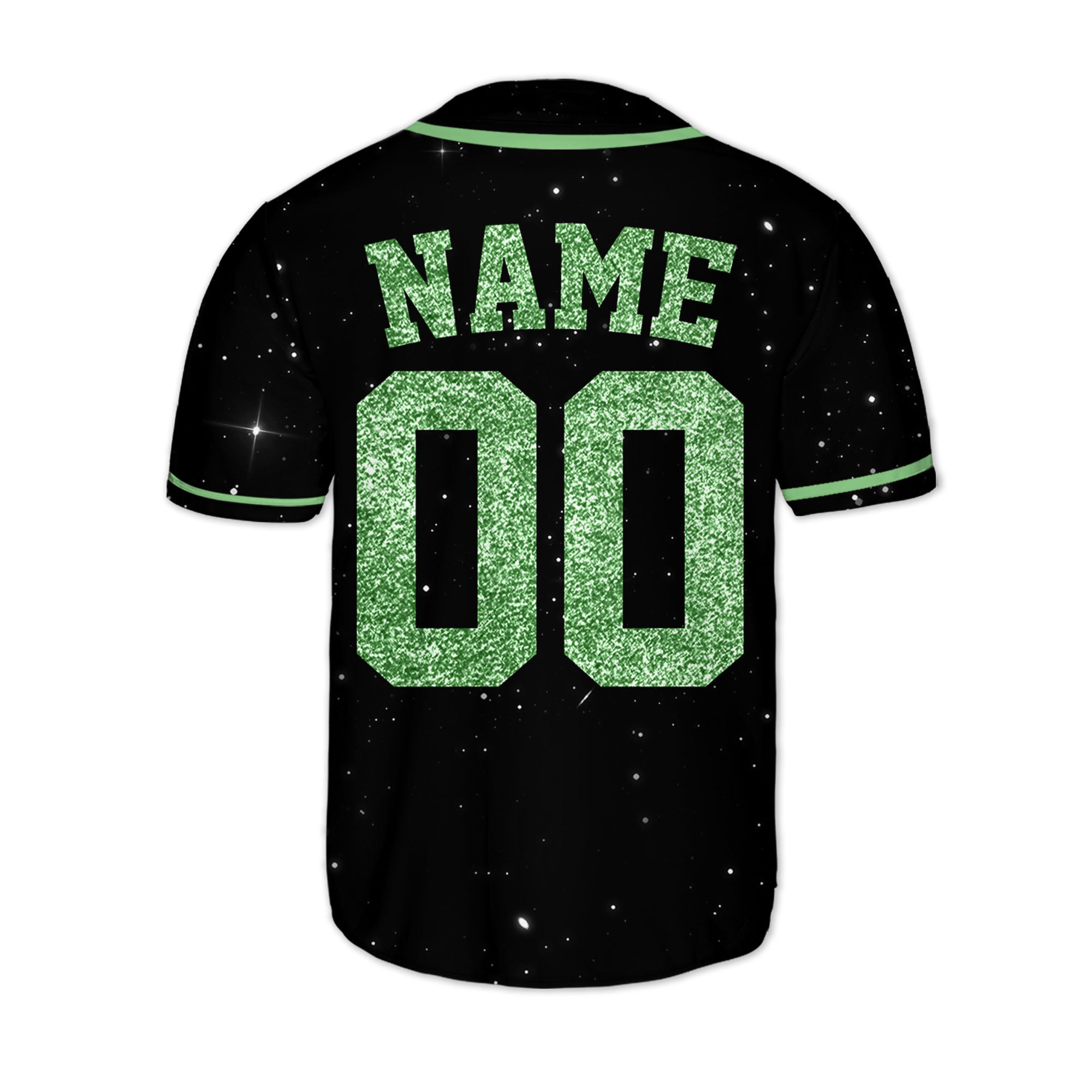Green-Custom-Team-Name-And-Number-Personalized-Baseball-Jersey-Collection