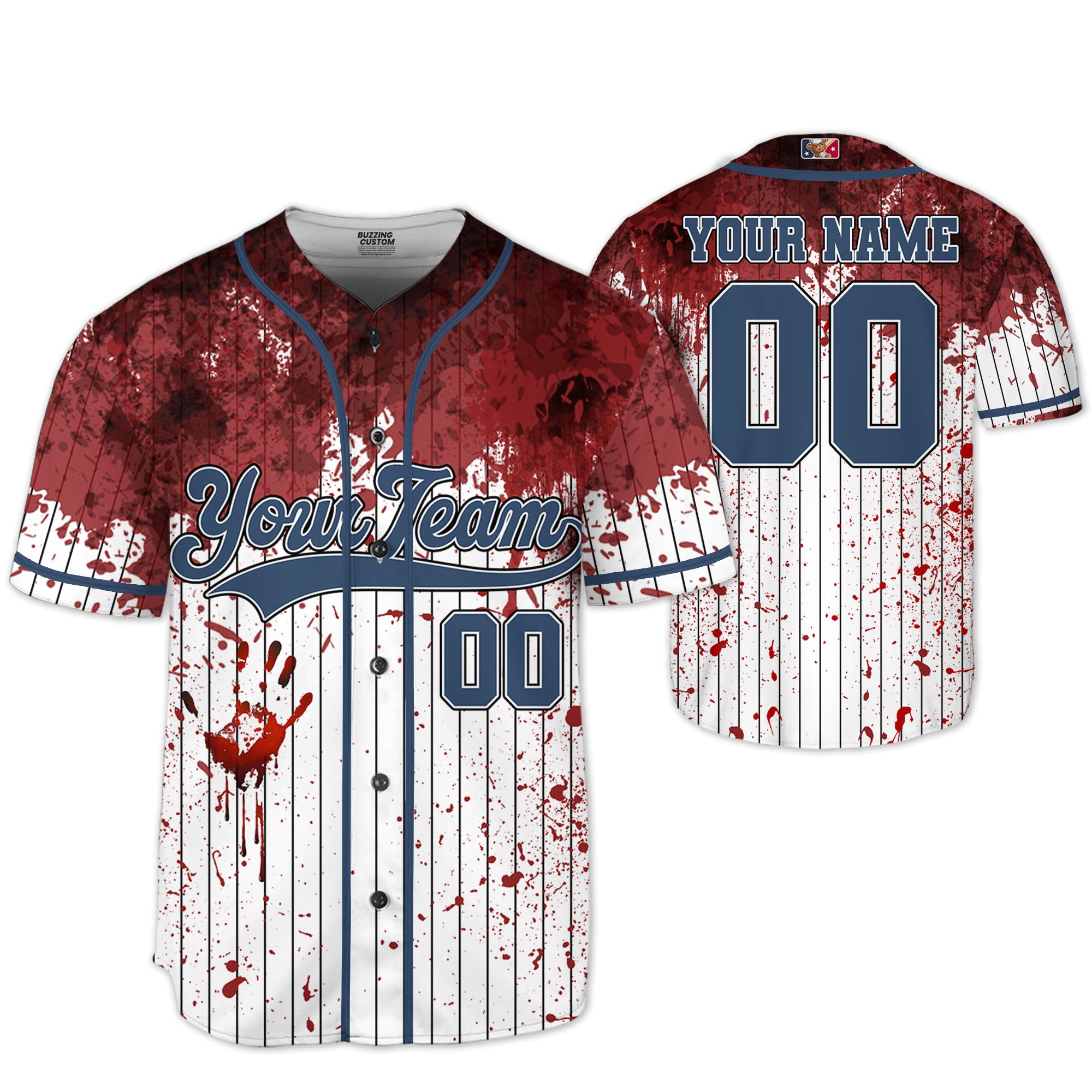 personalize-blood-stained-horor-halloween-blue-ca24-2808