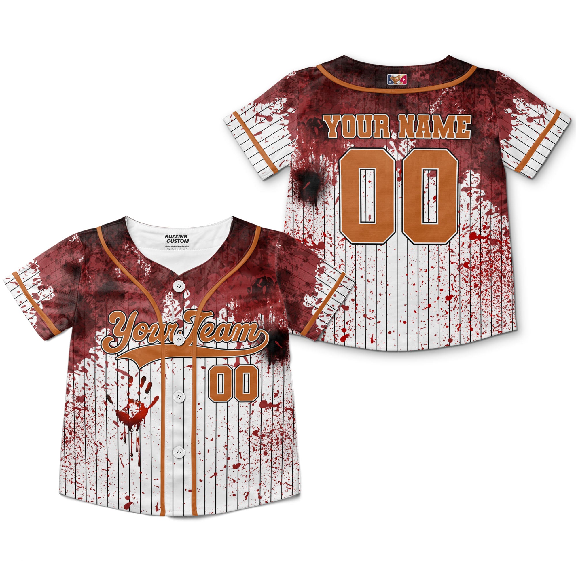 personalize-blood-stained-horor-halloween-orange-ca24-2310