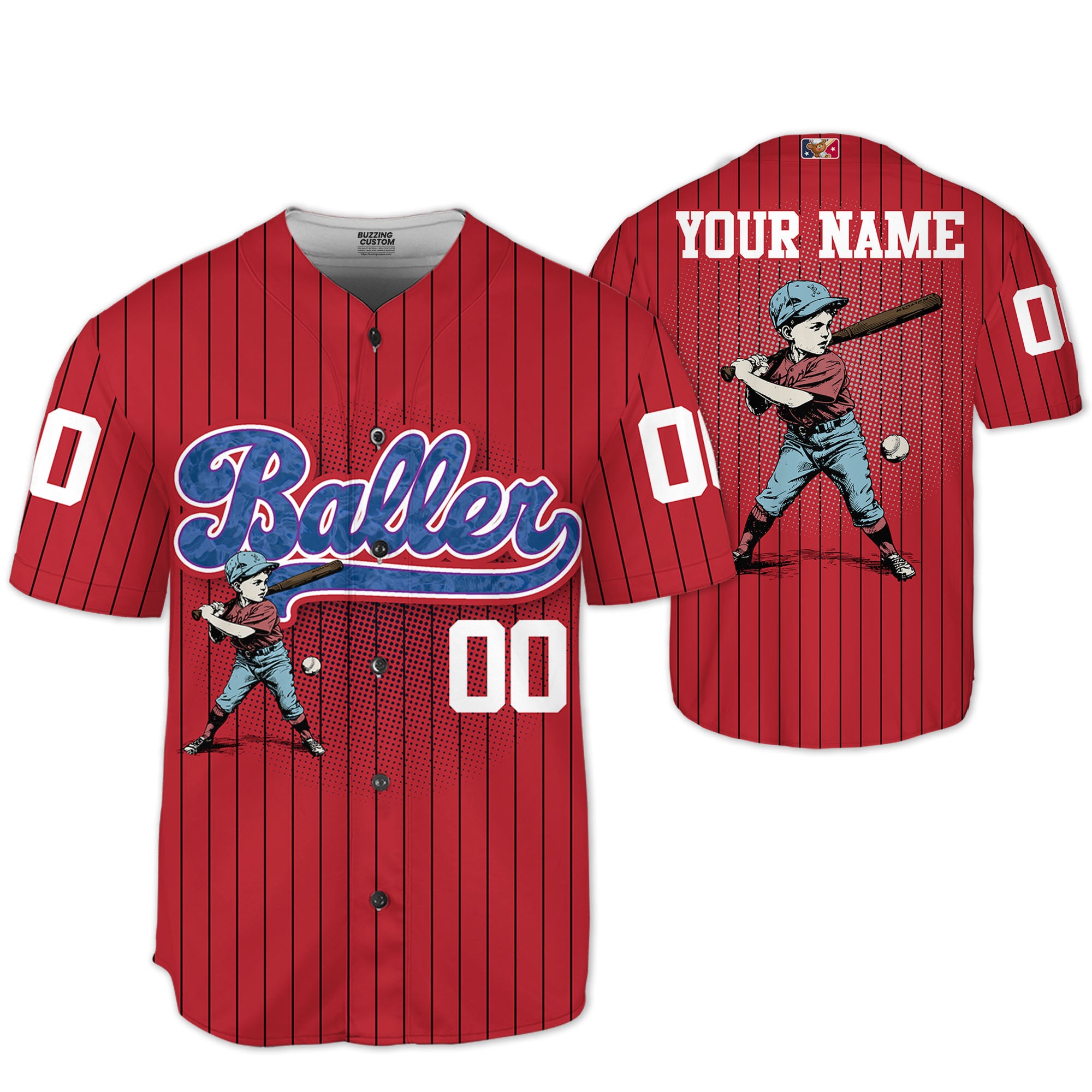 personalize-cool-play-baller-striped-red-i1-3547