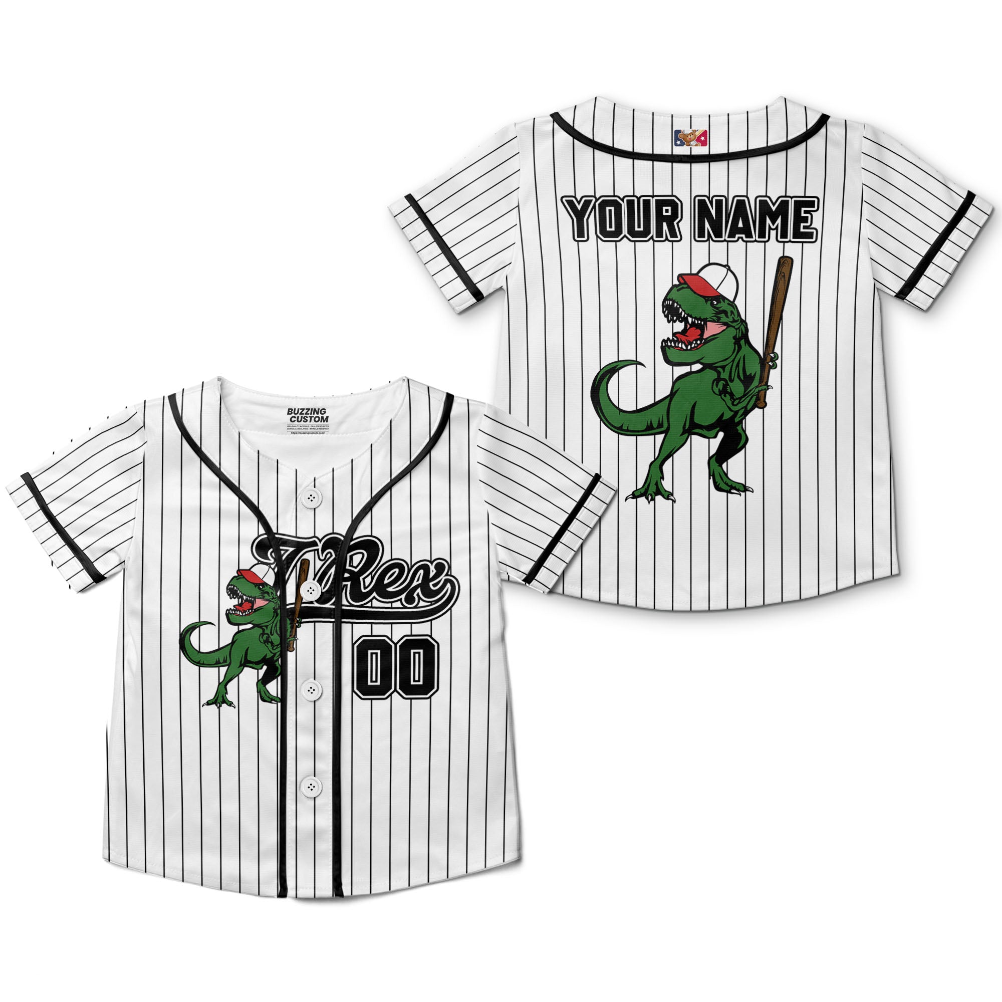 personalize-dinosaur-t-rex-playing-baseball-jersey-black-i1-2550