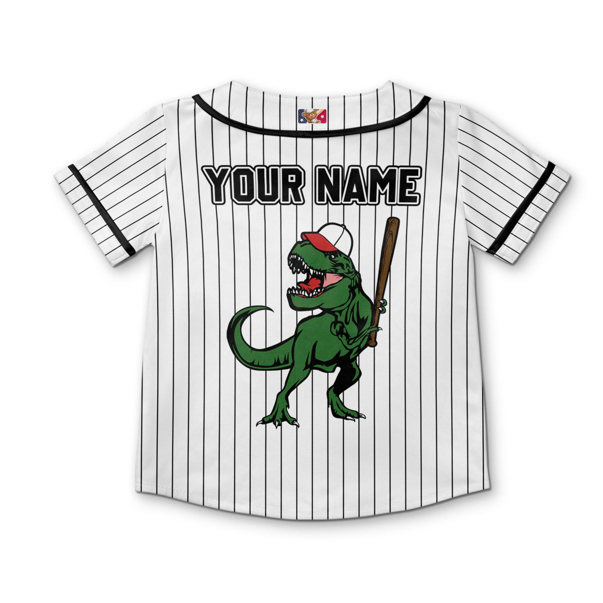 personalize-dinosaur-t-rex-playing-baseball-jersey-black-i1-2550
