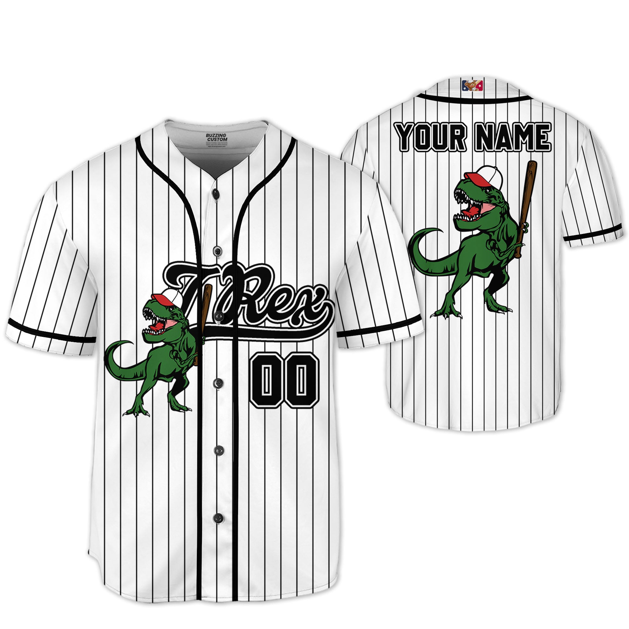 personalize-dinosaur-t-rex-playing-baseball-jersey-black-i1-2550