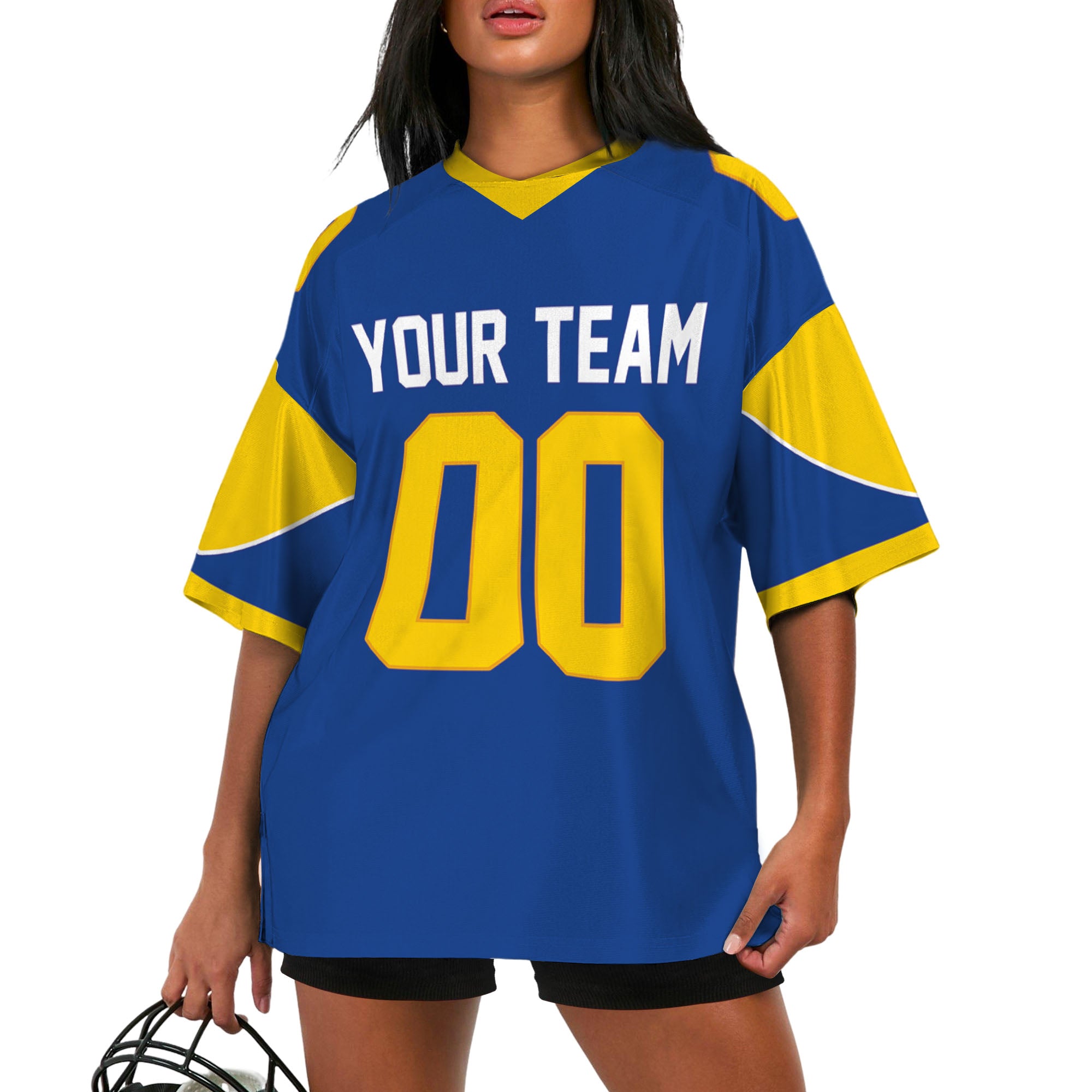 Custom-Football-Jersey-Team-And-Name-Awesome-Player-LAR-I2