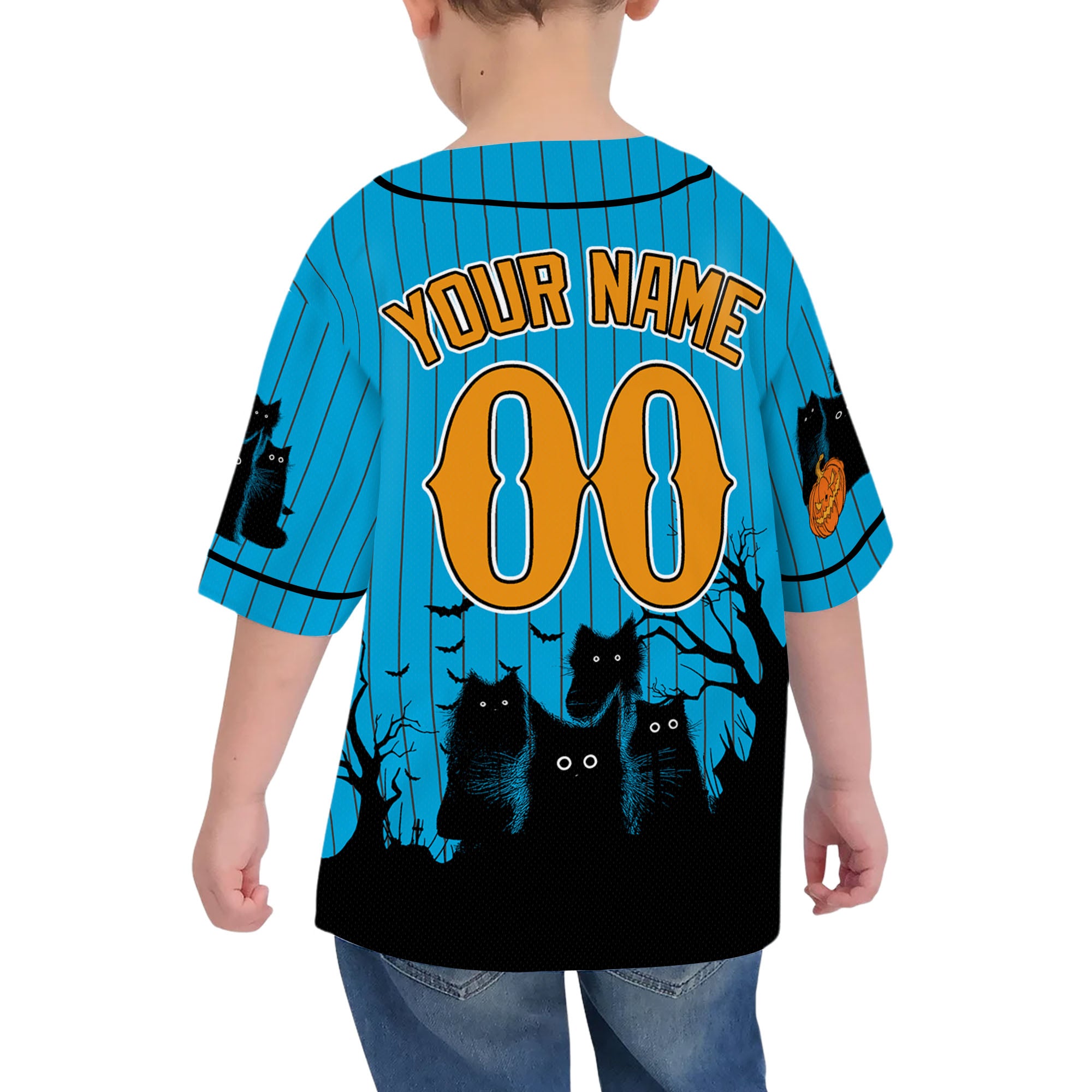 personalize-halloween-black-cat-blue-striped-i1-5829