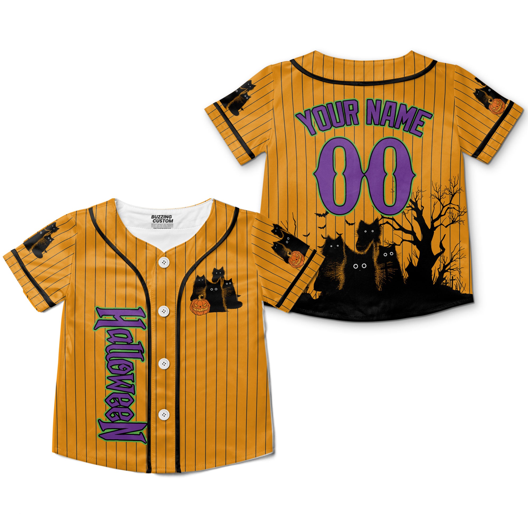 personalize-halloween-black-cat-orange-striped-i1-4769