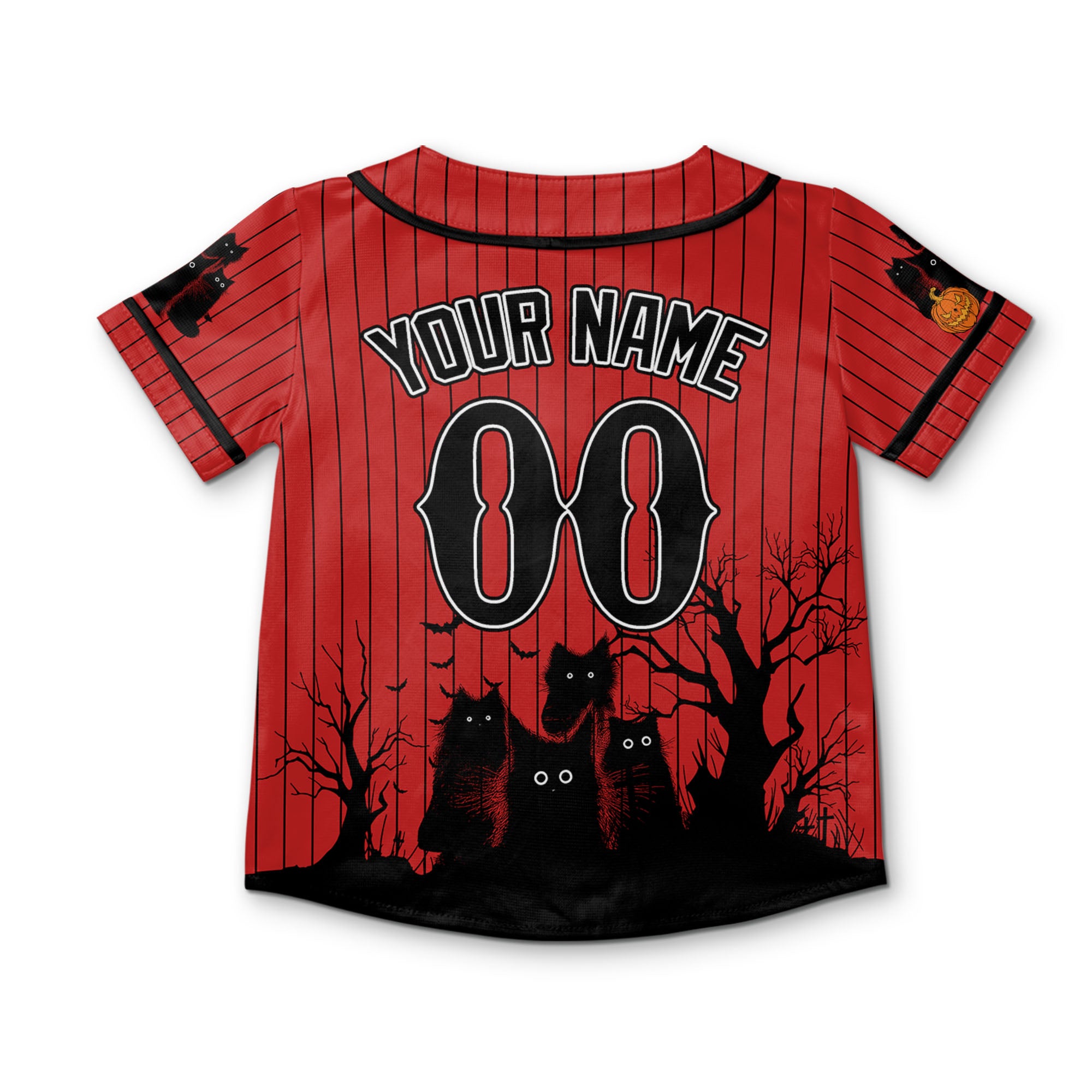 personalize-halloween-black-cat-red-striped-i1-9032