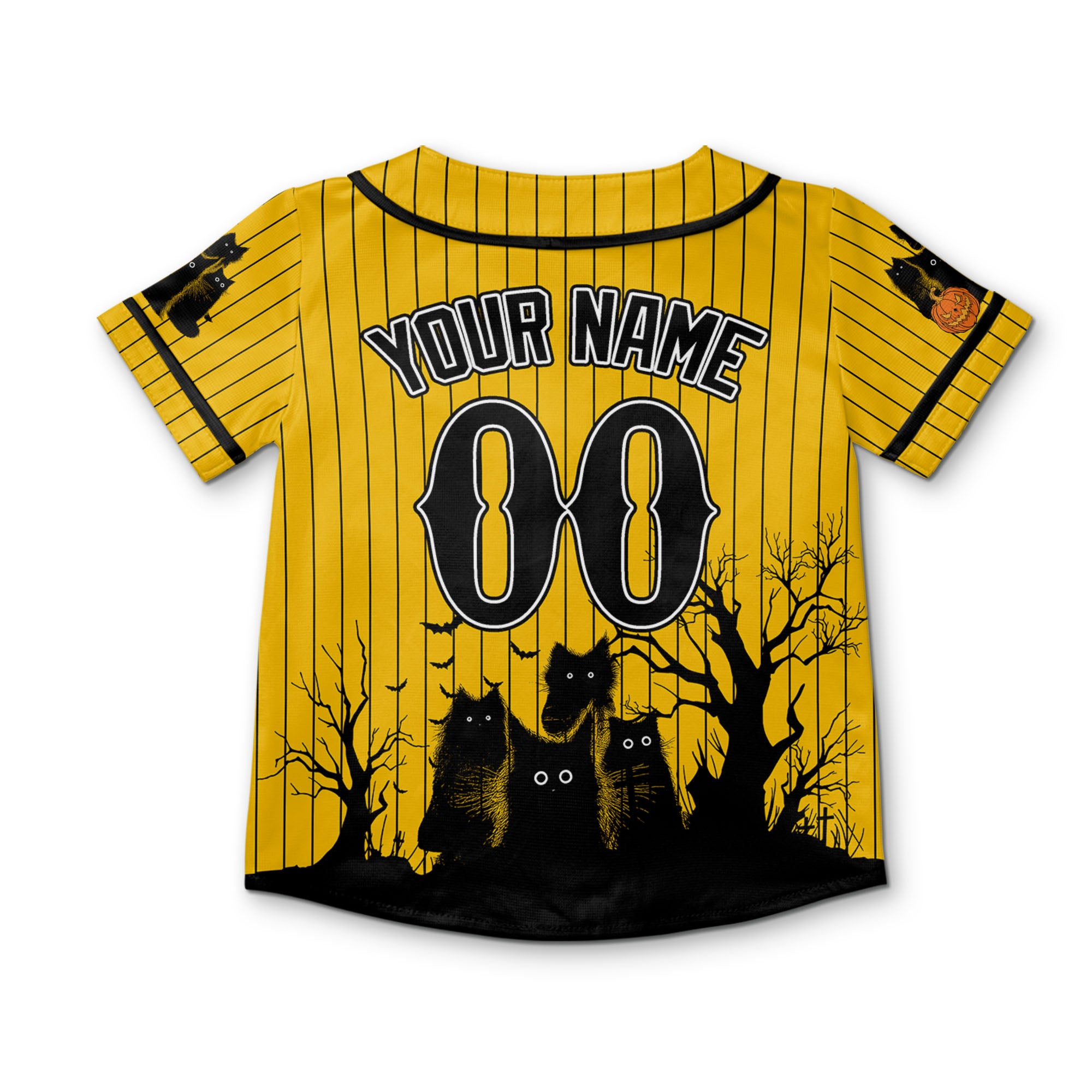 personalize-halloween-black-cat-yellow-striped-i1-4873