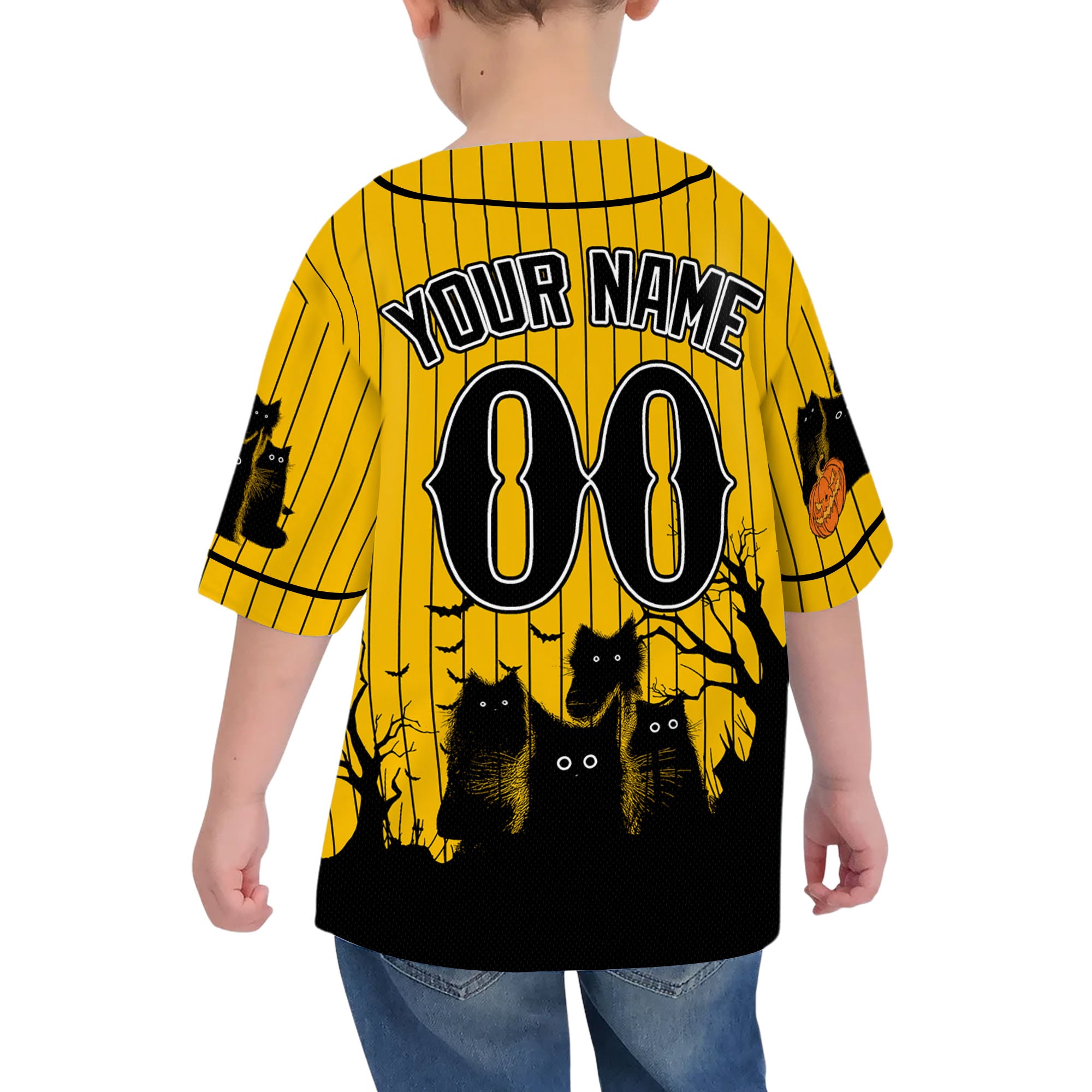personalize-halloween-black-cat-yellow-striped-i1-4873