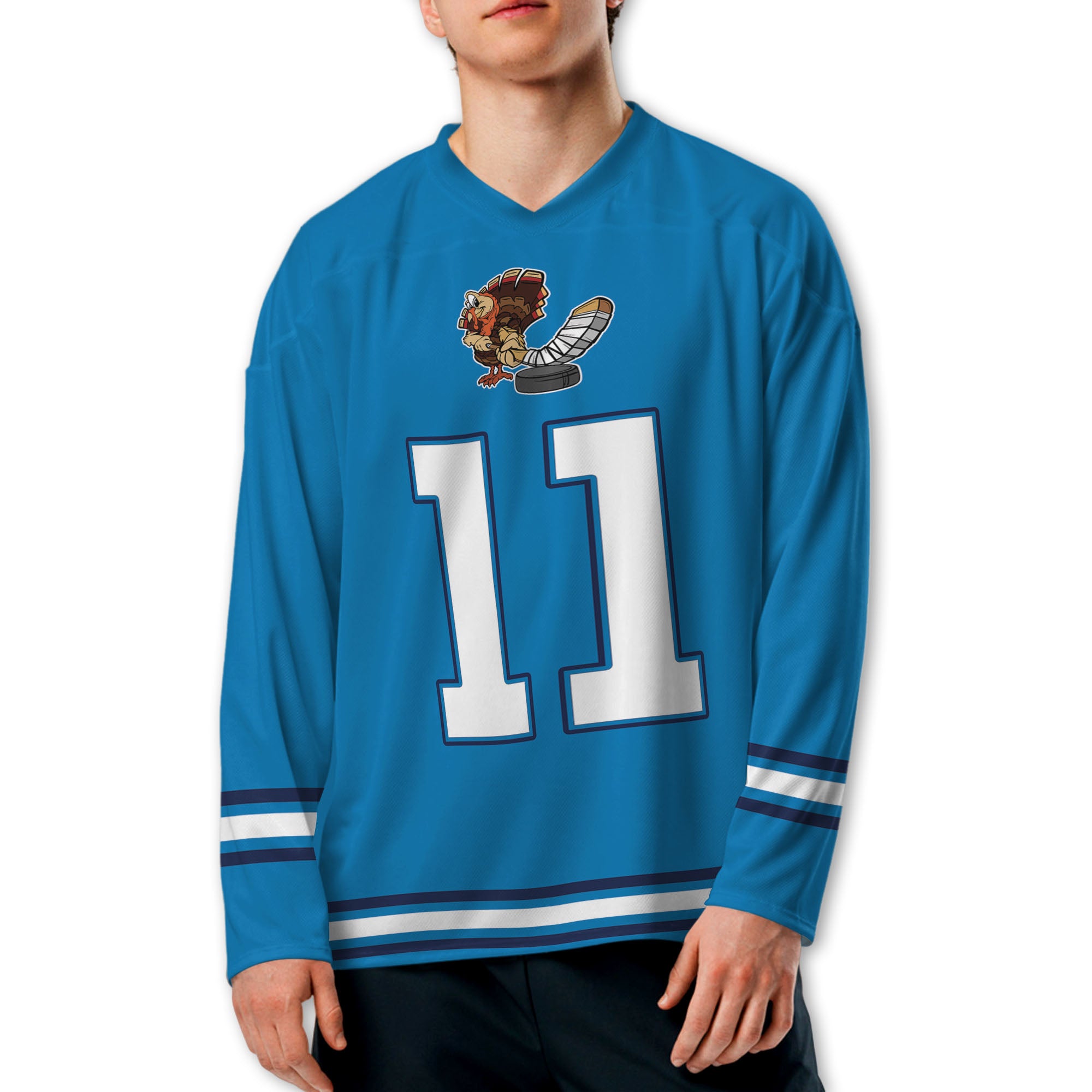 personalize-hockey-jersey-thanksgiving-blue-nda54-2939