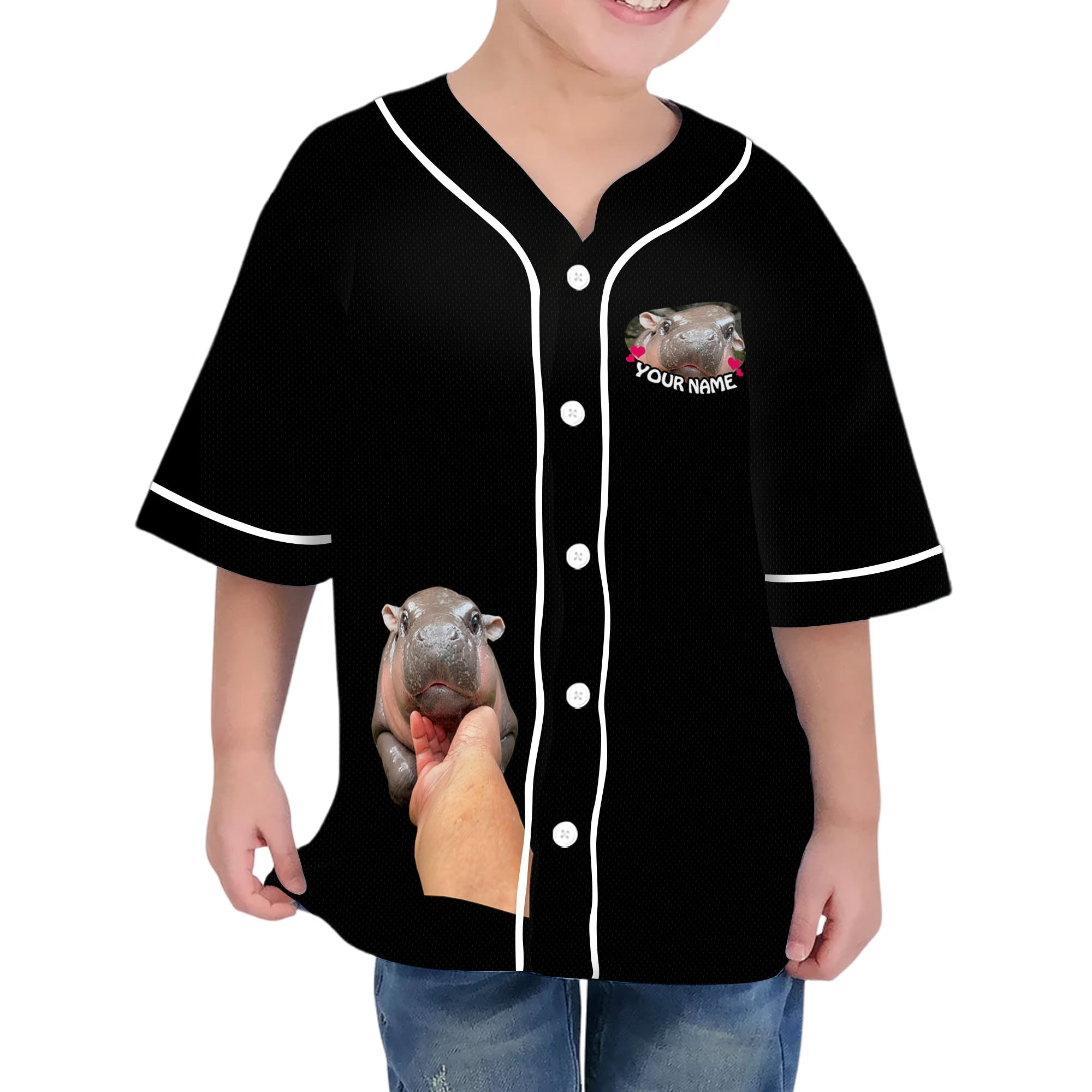 personalize-moo-deng-cute-black-baseball-jersey-i2-7295