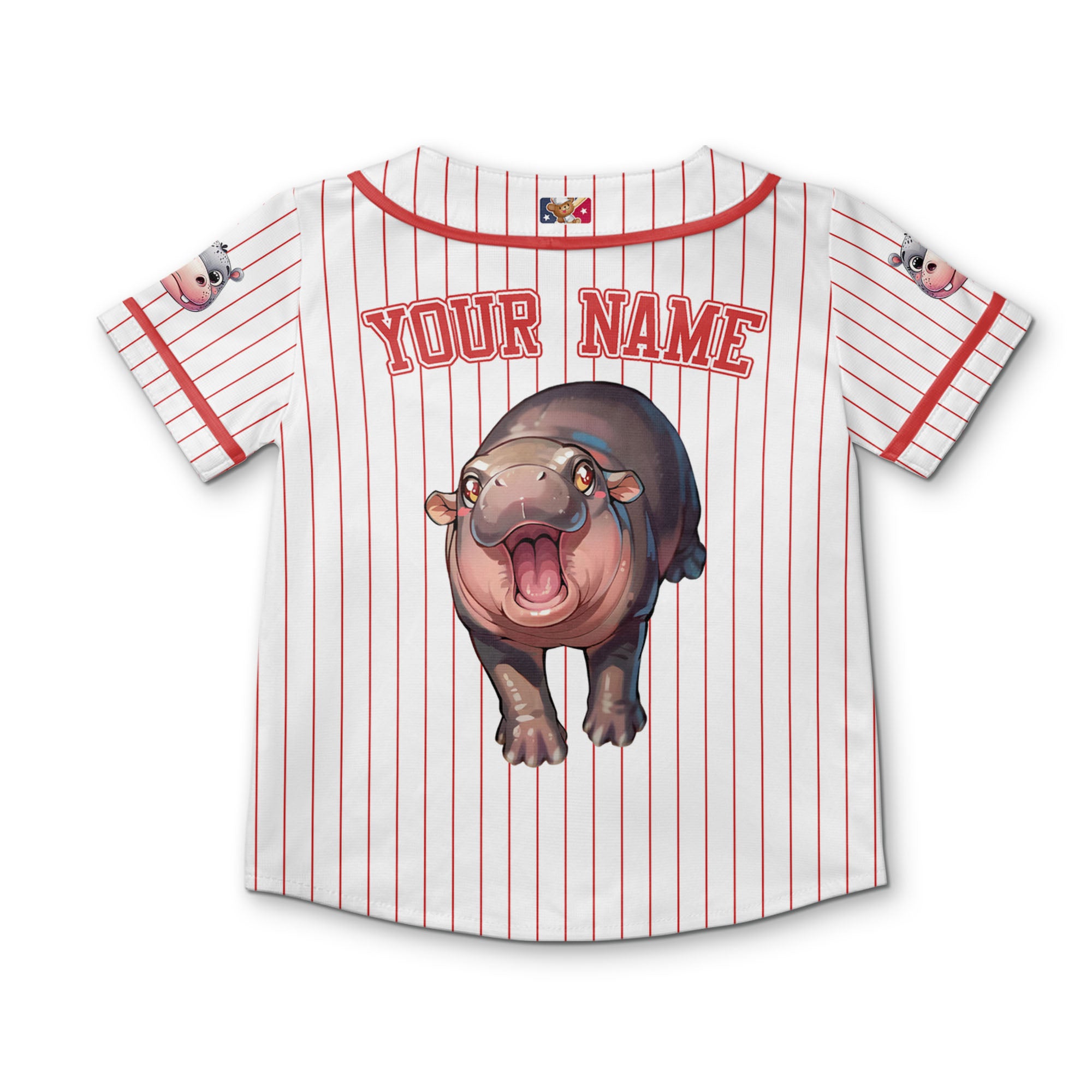 personalize-moo-deng-cute-striped-red-baseball-jersey-i2-5456