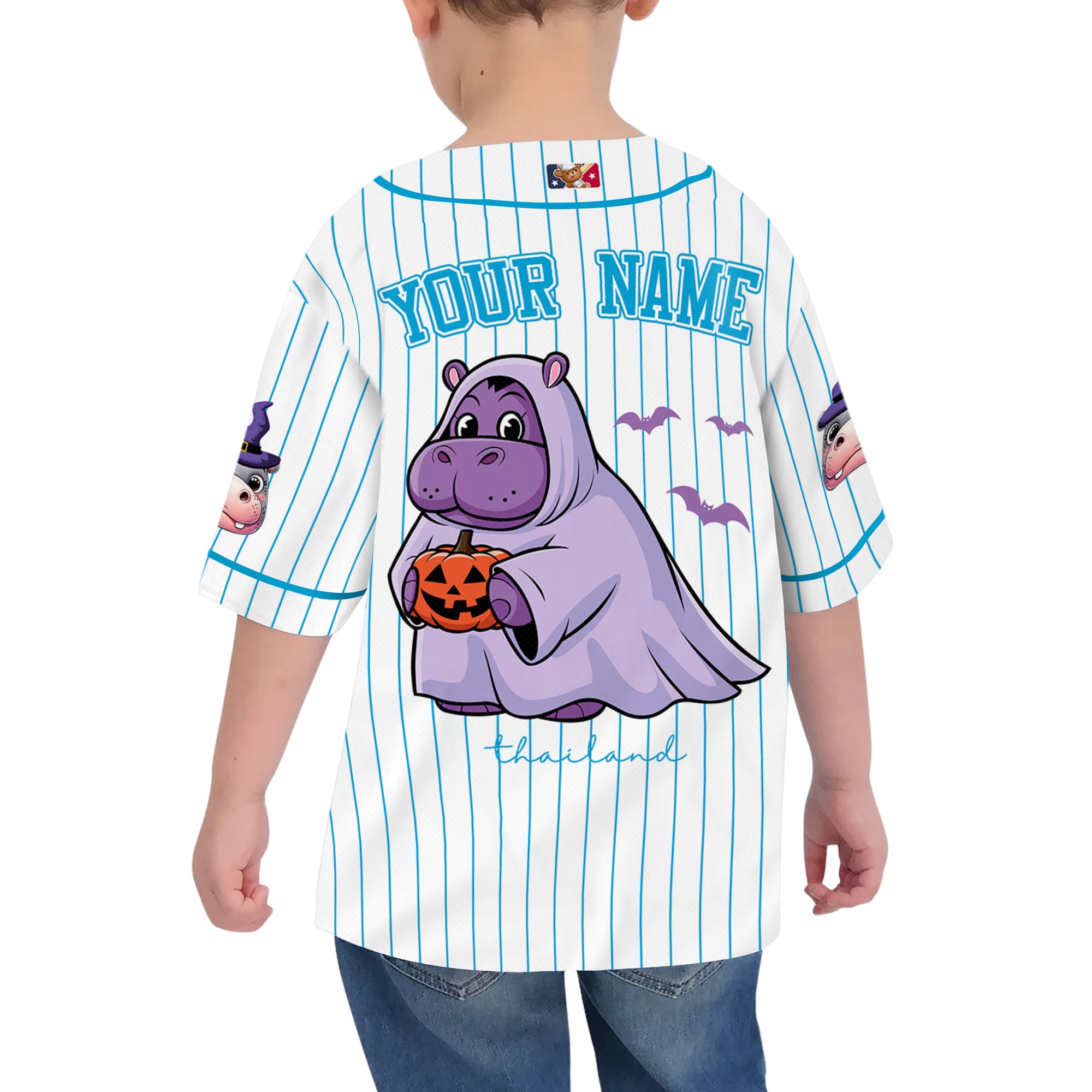 personalize-moo-deng-halloween-cute-blue-baseball-jersey-i2-1193