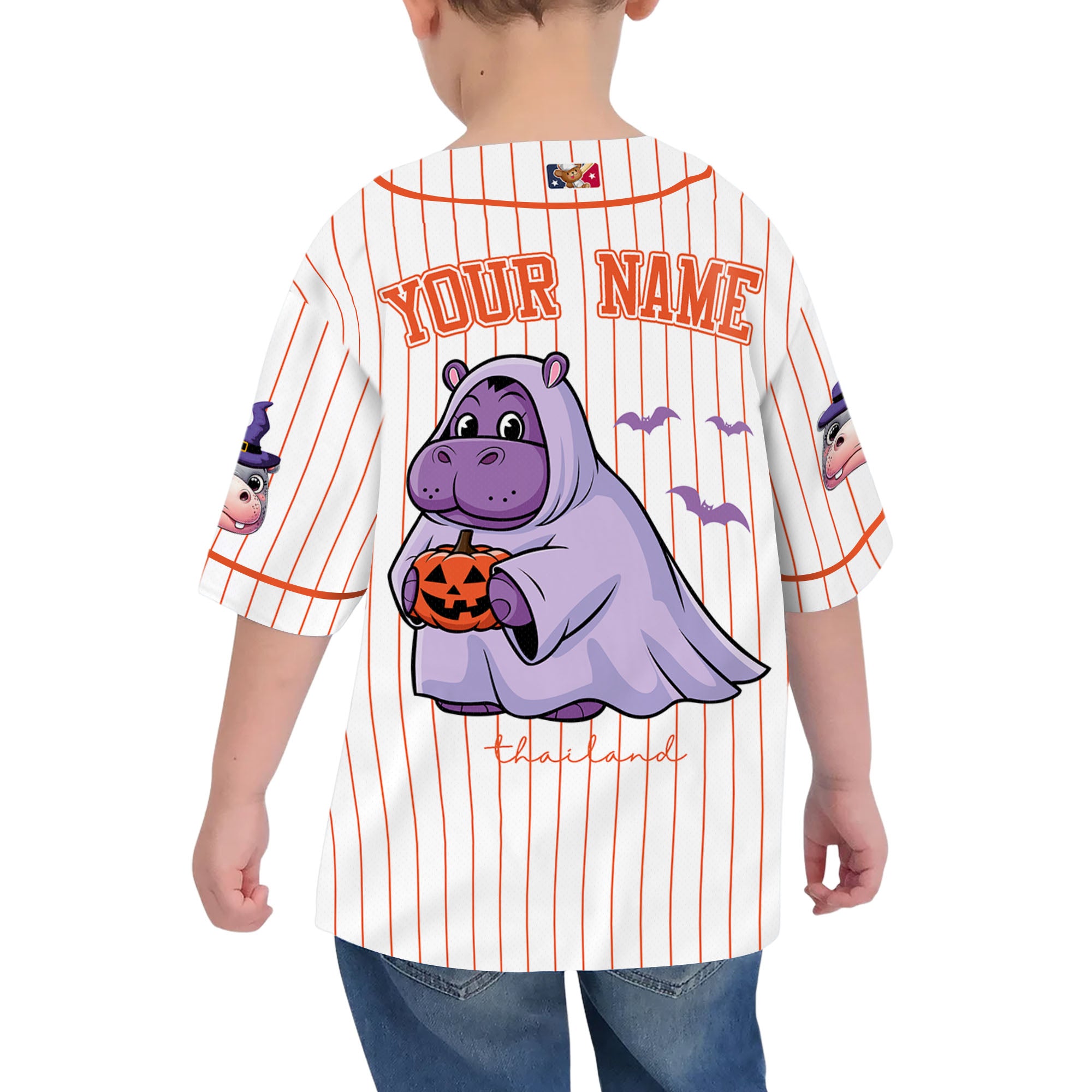 personalize-moo-deng-halloween-cute-orange-baseball-jersey-i2-3555