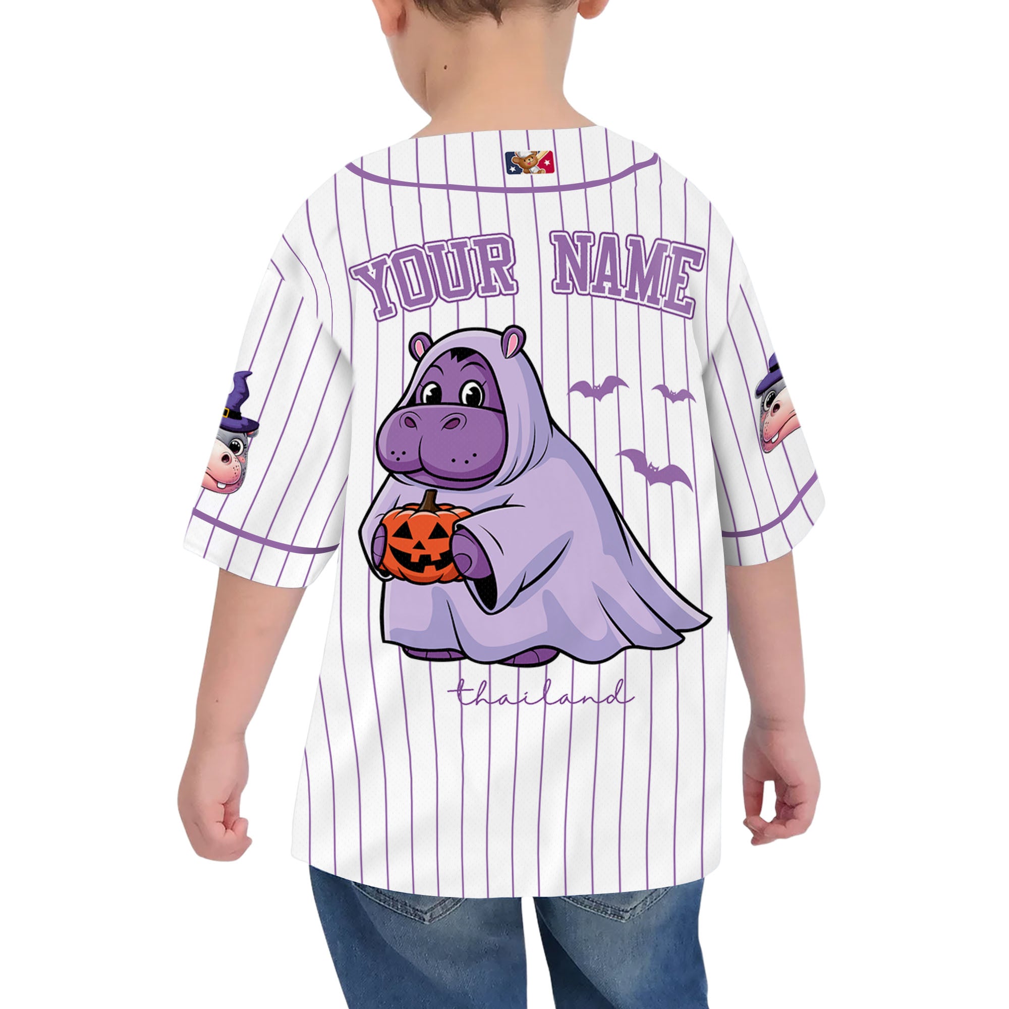 personalize-moo-deng-halloween-cute-purple-baseball-jersey-i2-8208