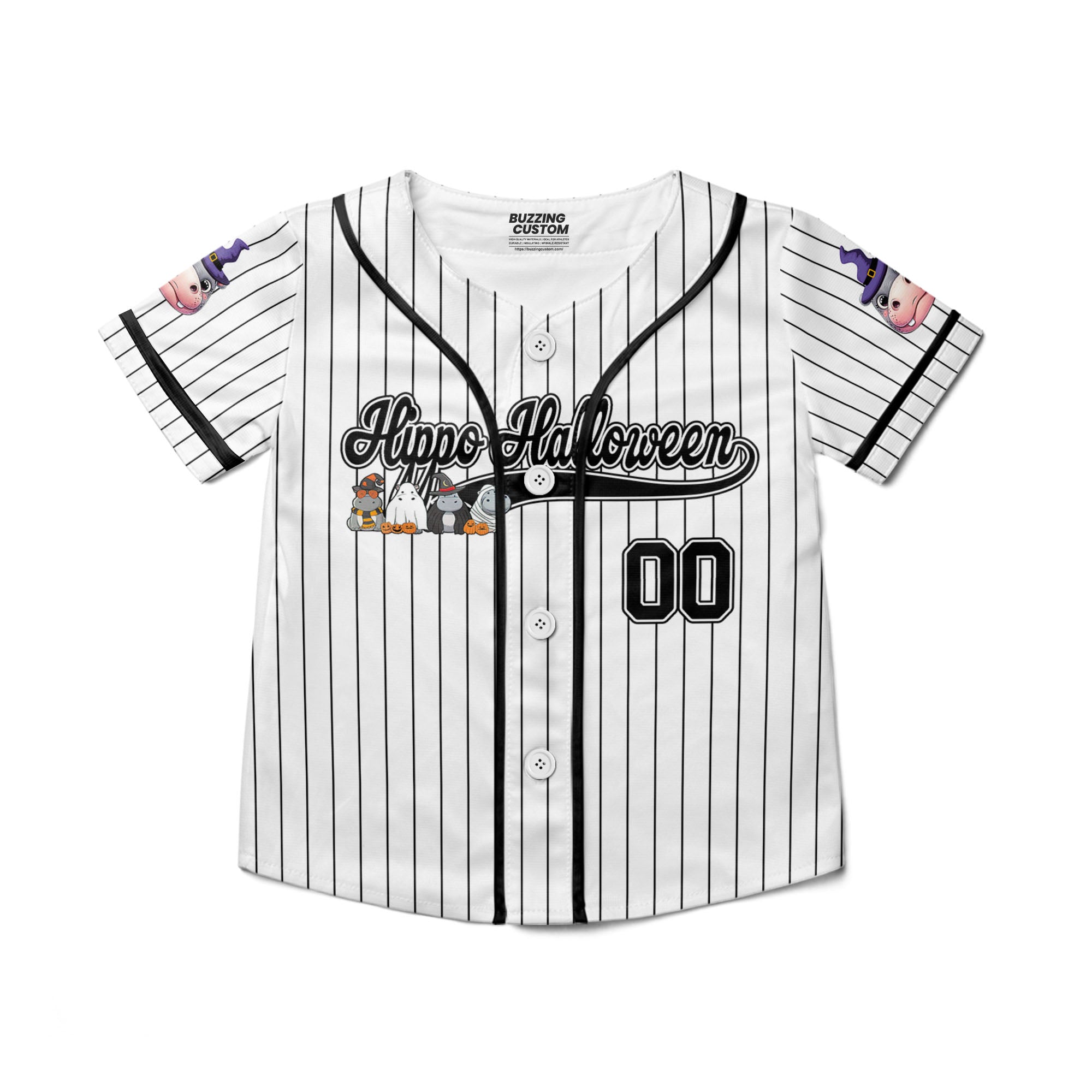 personalize-moo-deng-hippo-halloween-black-baseball-jersey-i2-5886