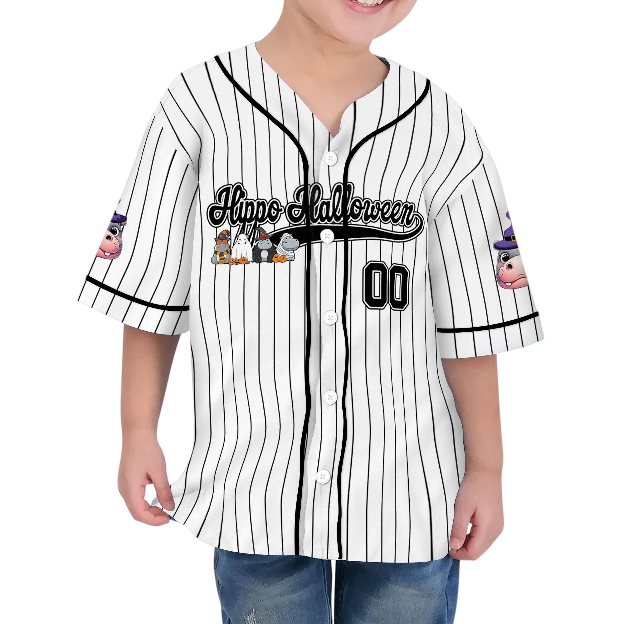 personalize-moo-deng-hippo-halloween-black-baseball-jersey-i2-5886